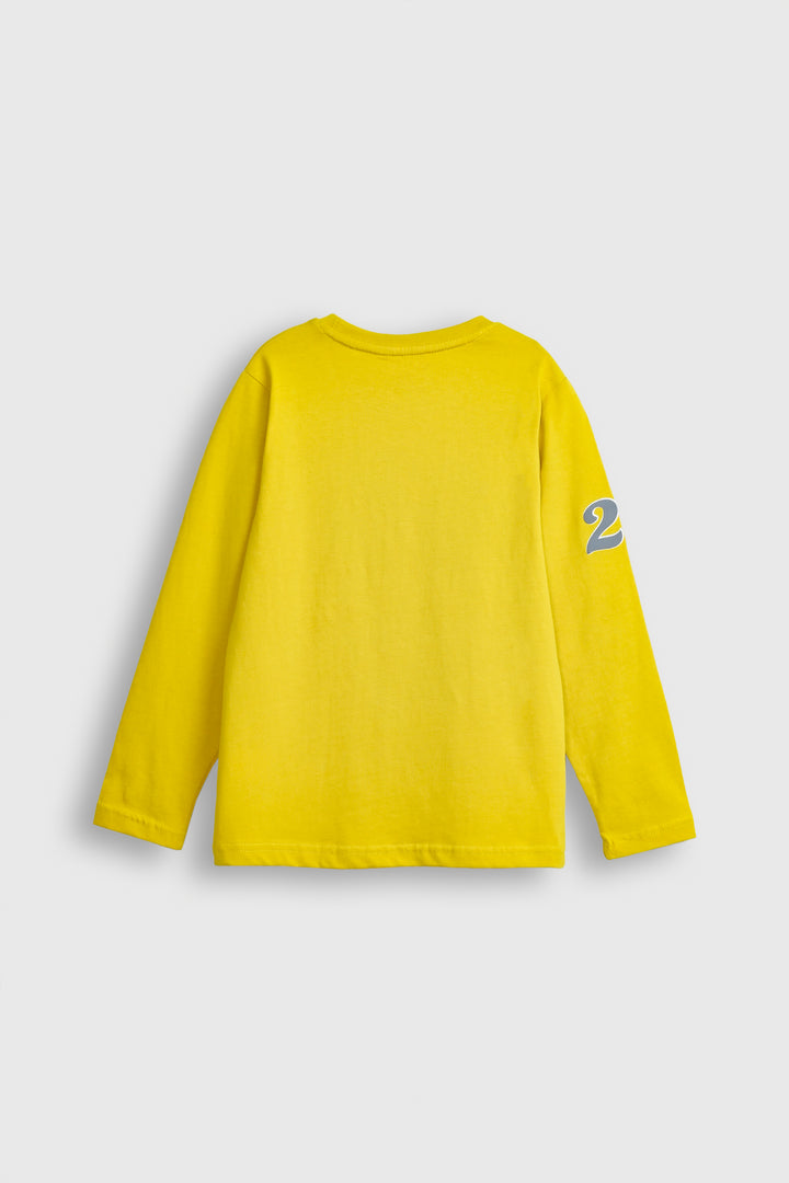 Yellow Brooklyn Graphic T-Shirt Reality