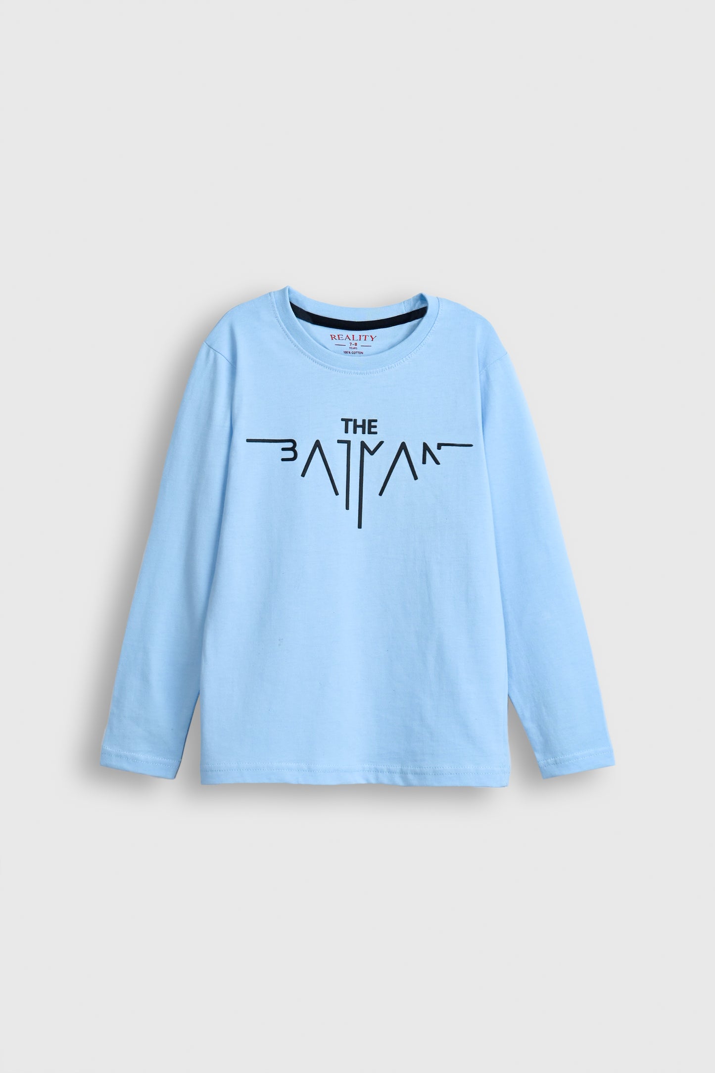 The Batman Sky Blue Long Sleeve Tee Reality