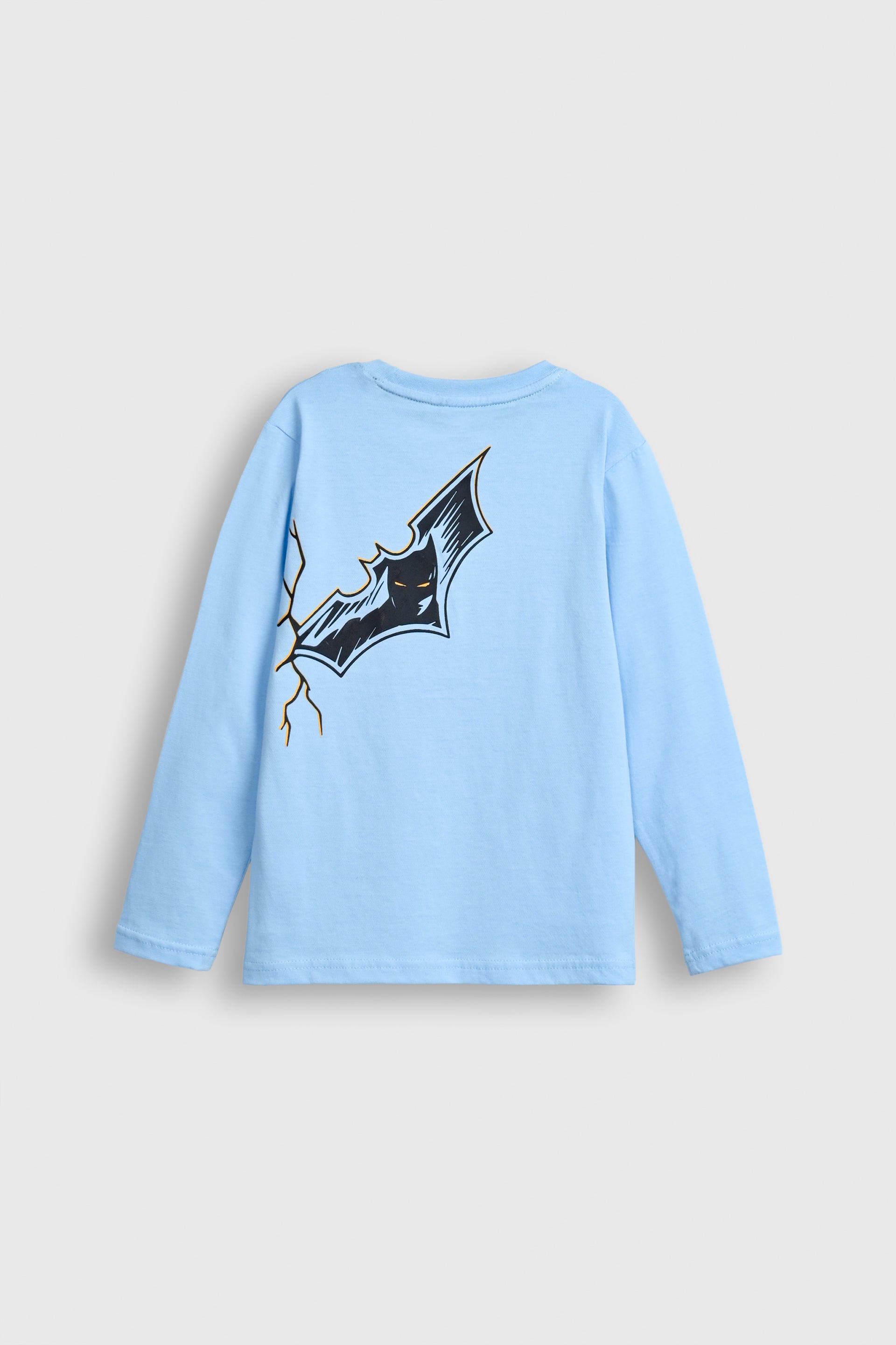 The Batman Sky Blue Long Sleeve Tee Reality