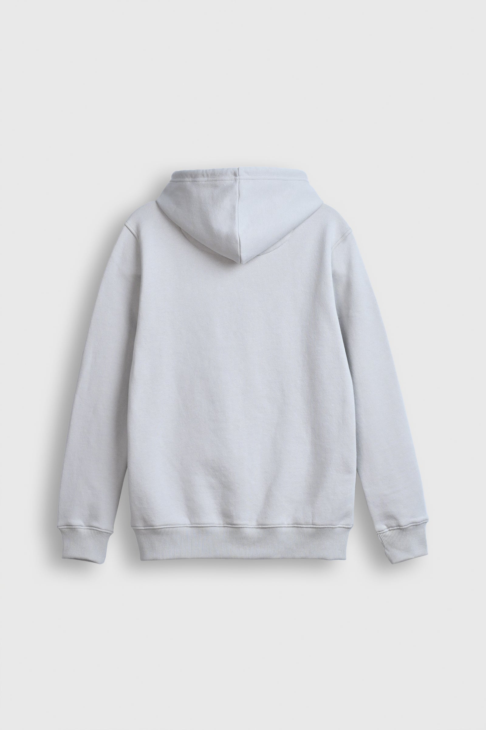Frost Grey Zip-Up Hoodie Reality