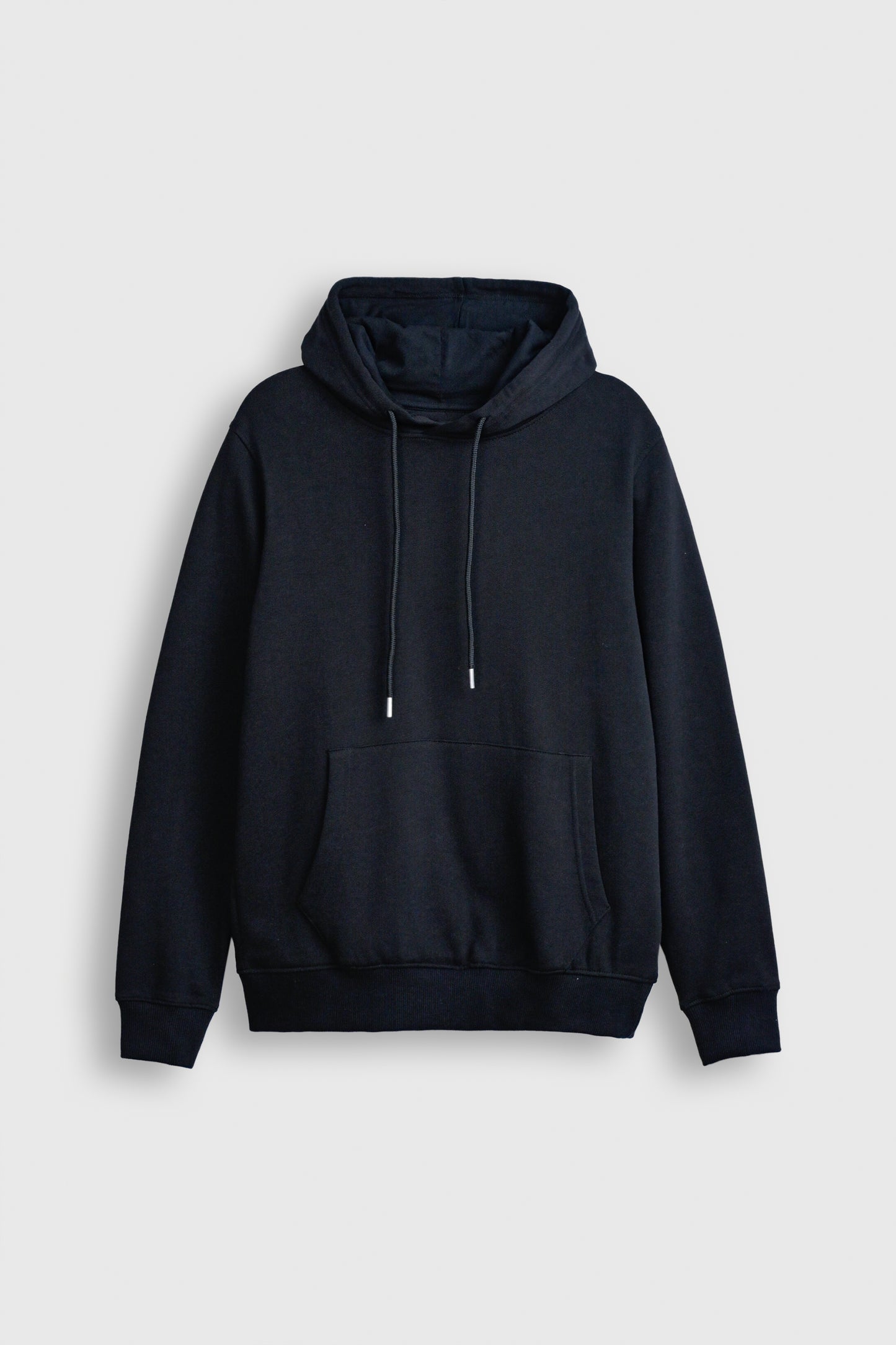 Jet Black Essential Hoodie Reality