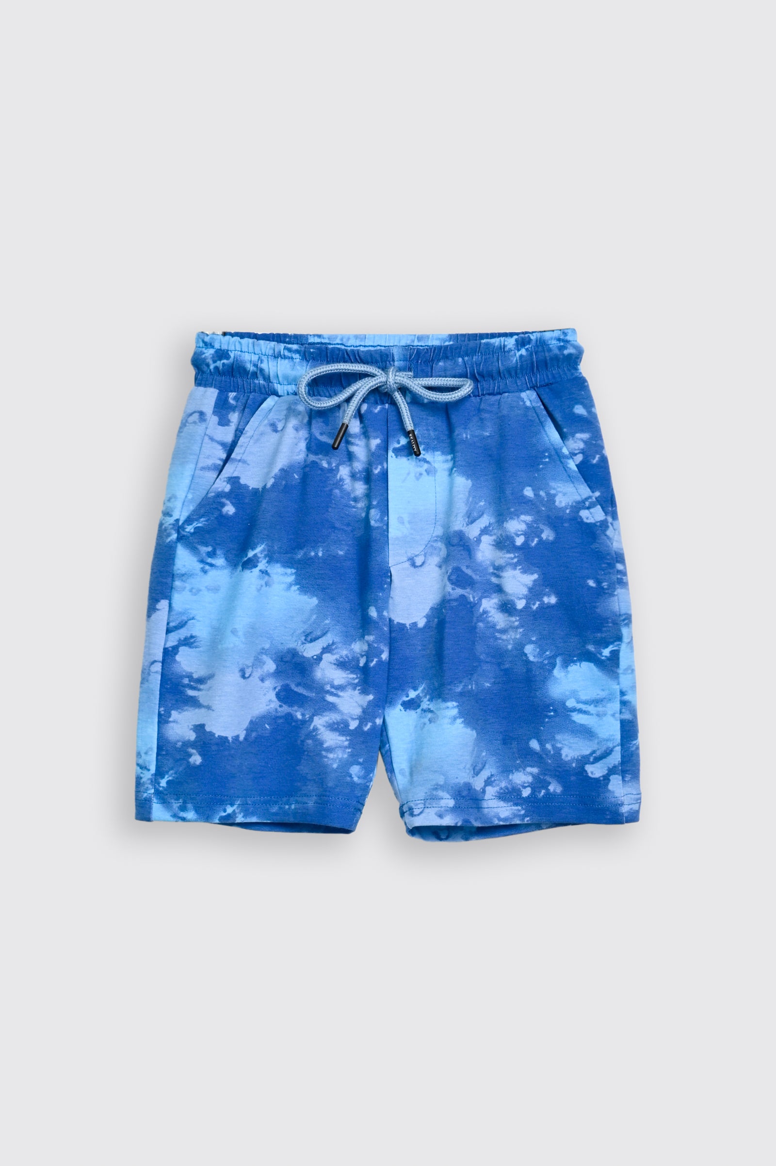 PRINTED BLUE SHORTS Reality