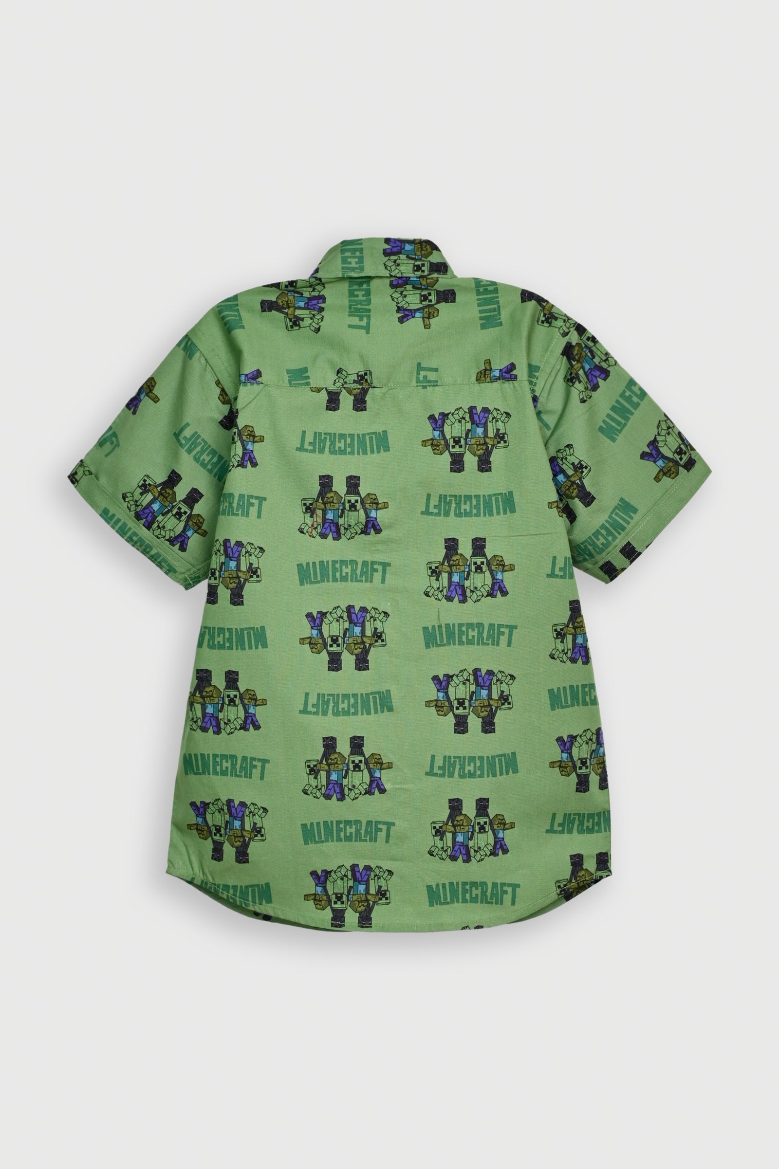 PRINTED GREEN SHIRT