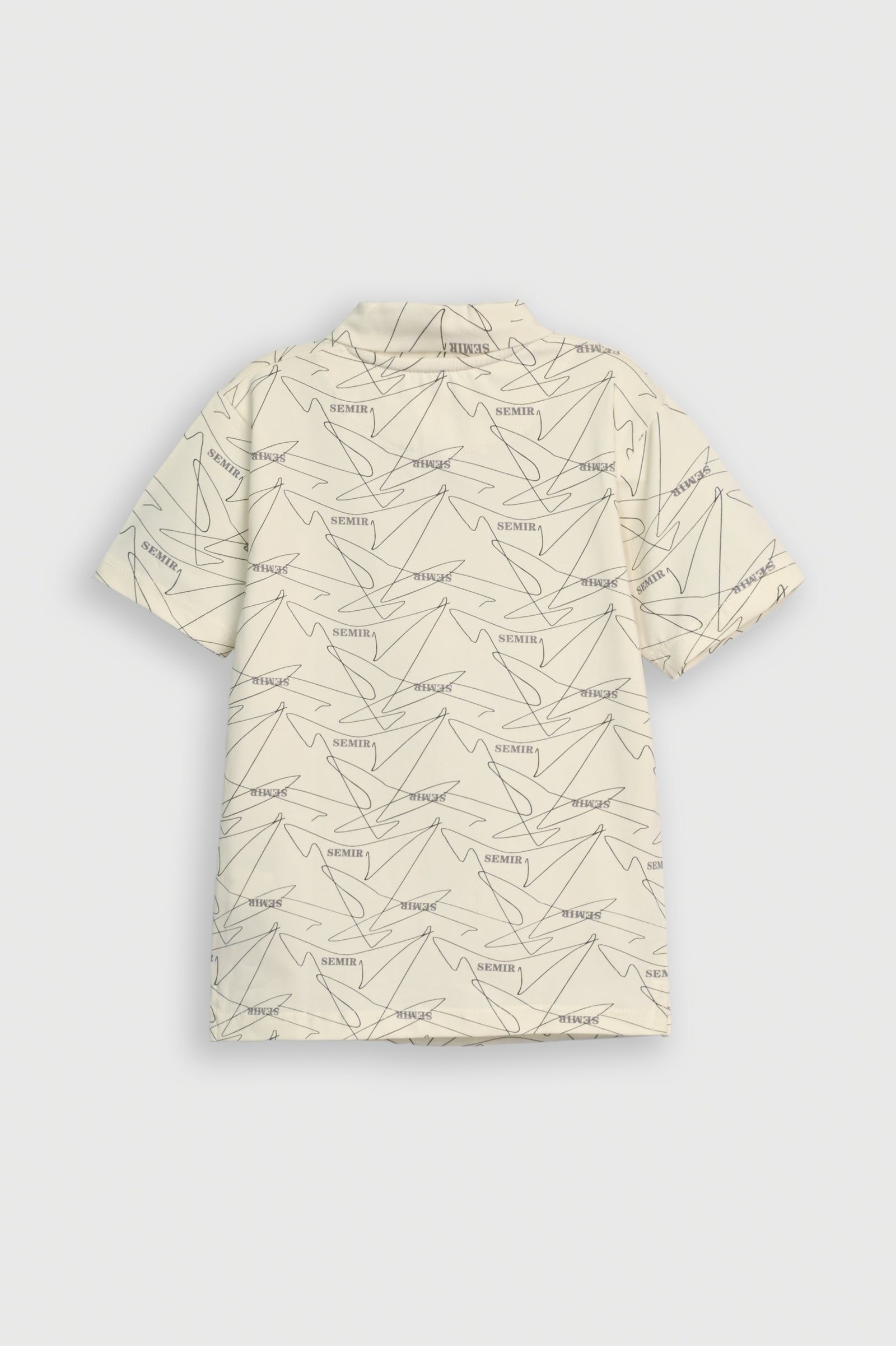 BOY PRINTED WHITE POLO Reality