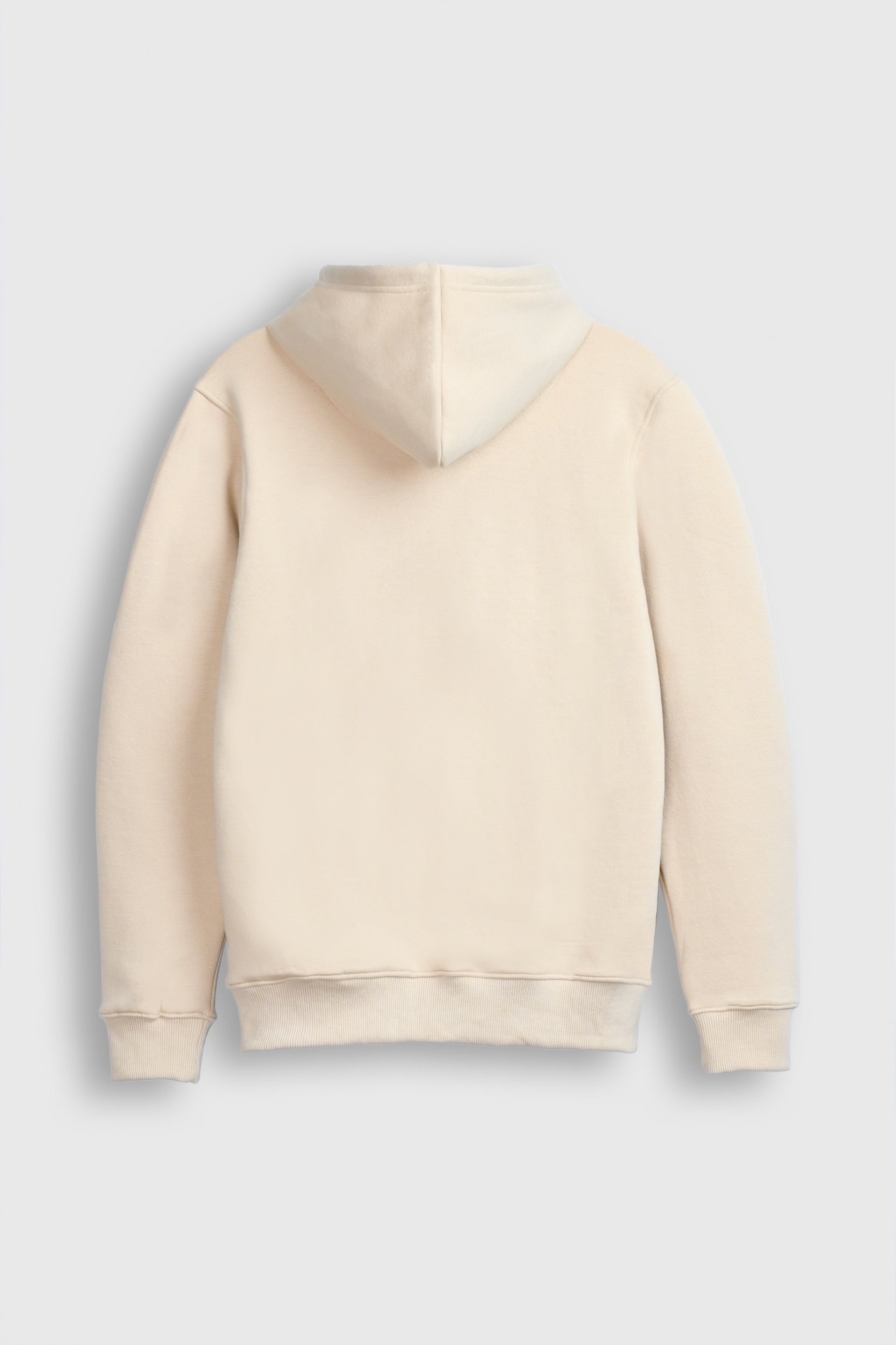 Oatmeal-Colored Pullover Hoodie Reality