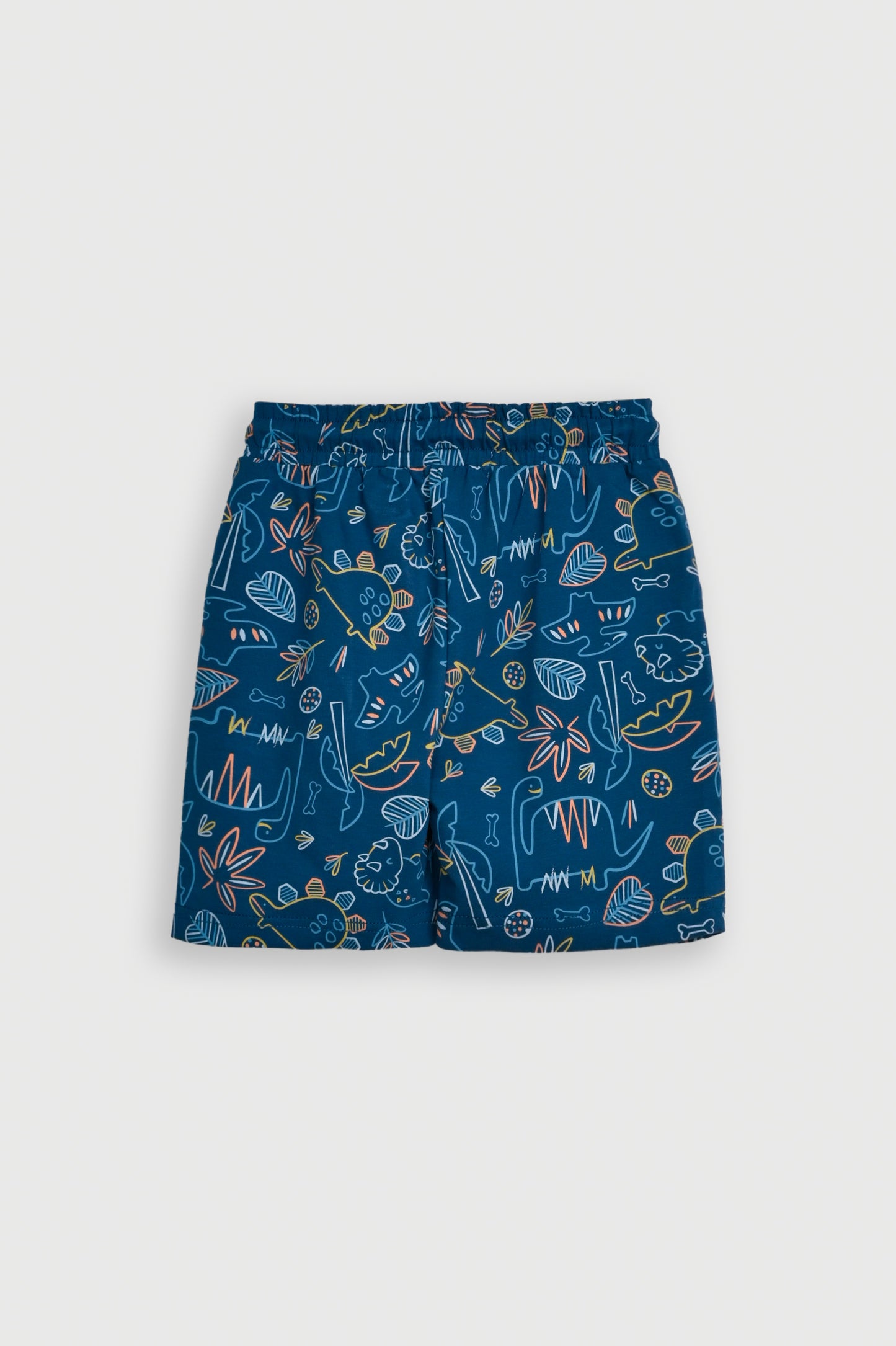 PRINTED PURPLE SHORTS