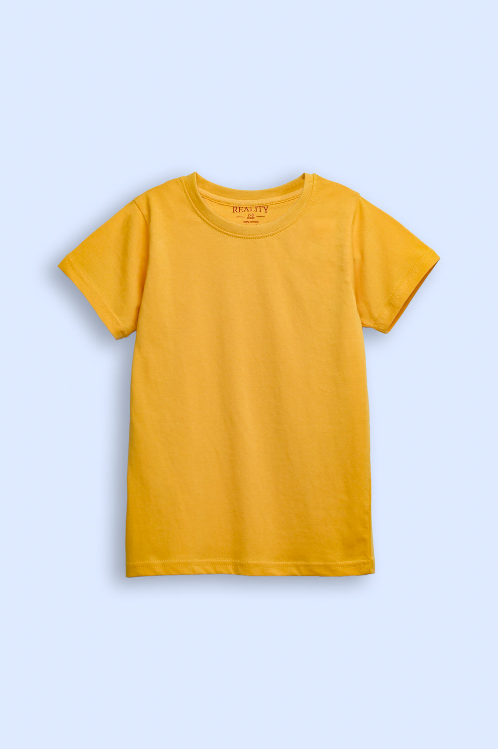 Casual Yellow Tee Reality