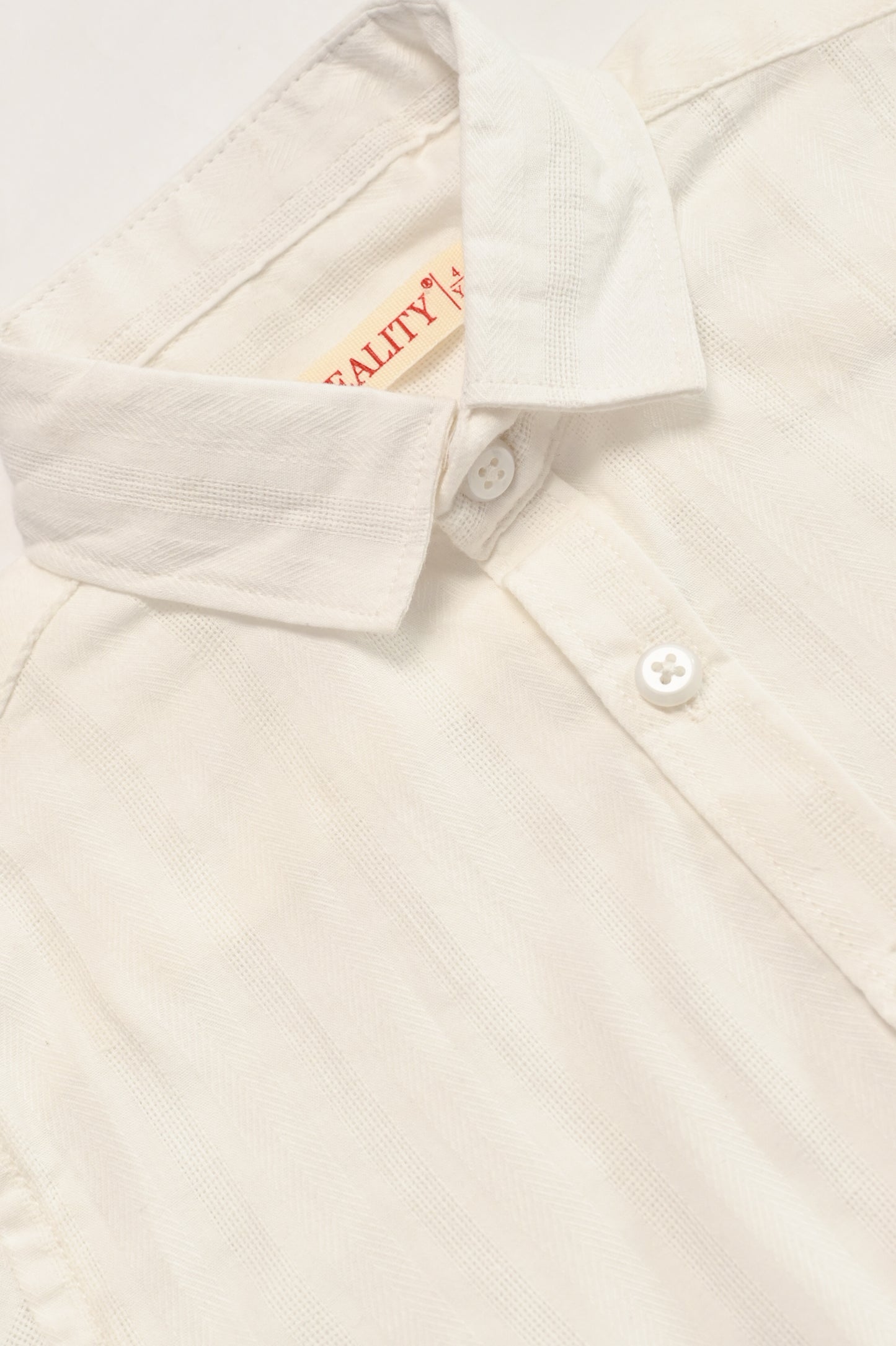 PRINTED SOFT WHITE SHIRT
