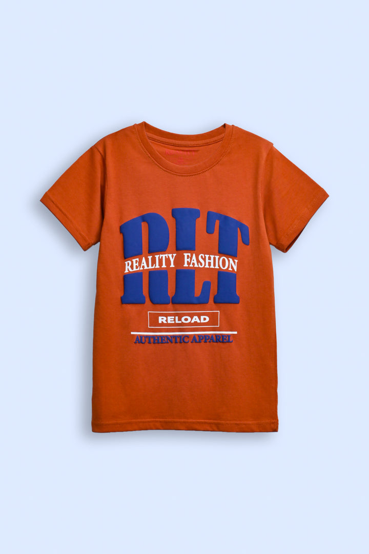 BOYS RUST T-SHIRT Reality