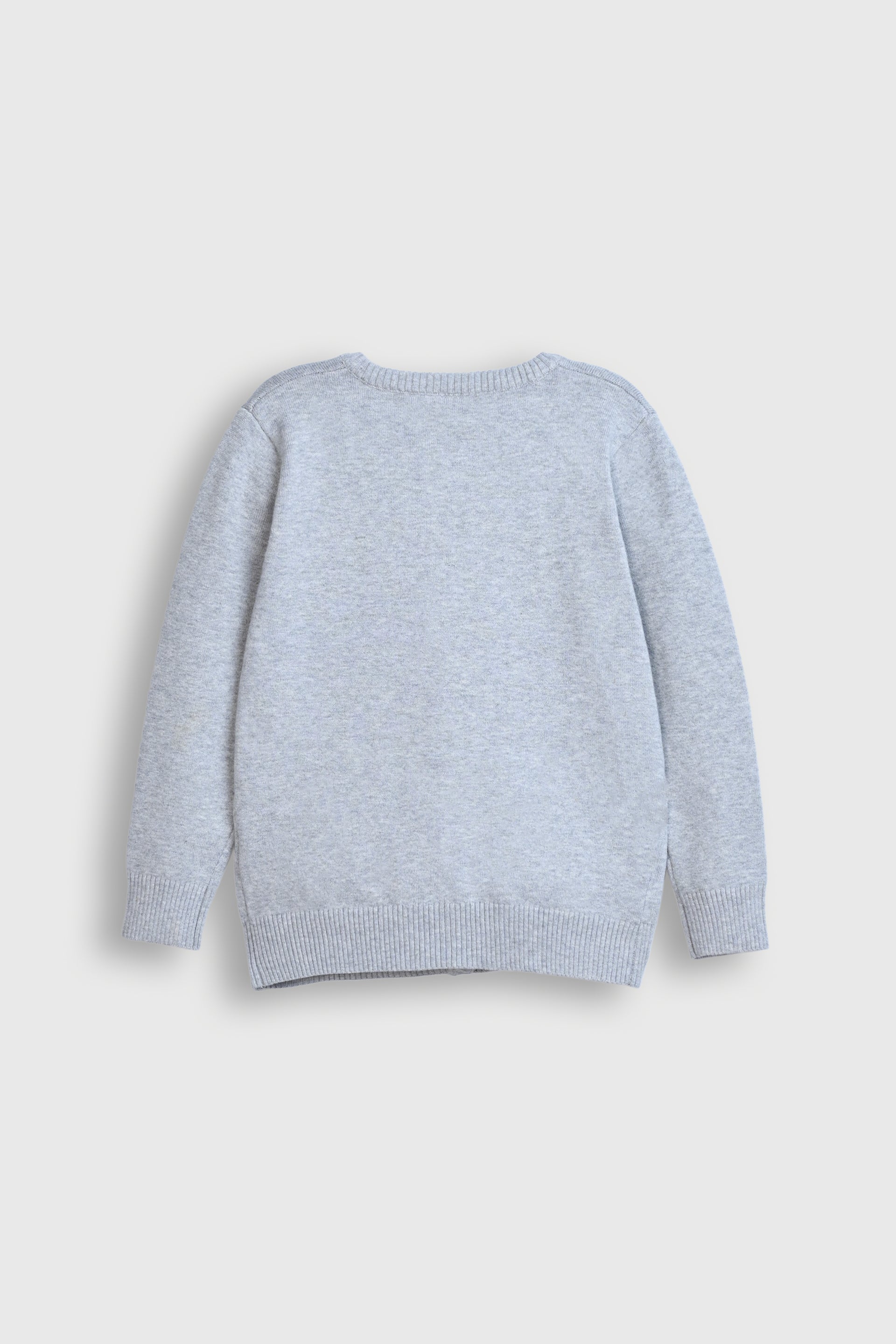 Grey Cardigan with Animal Graphics Reality