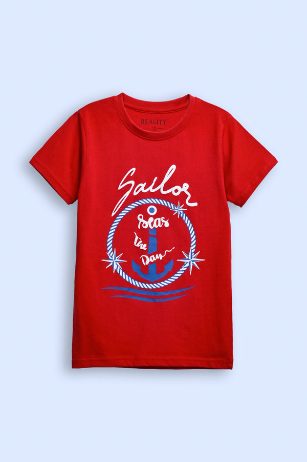 BOYS RED T-SHIRT Reality