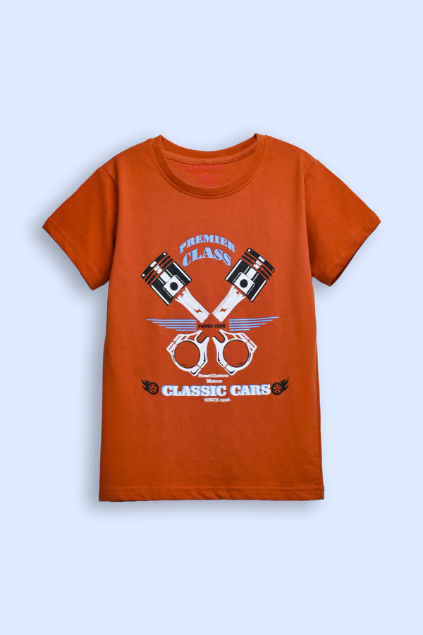 BOYS RUST T-SHIRT Reality