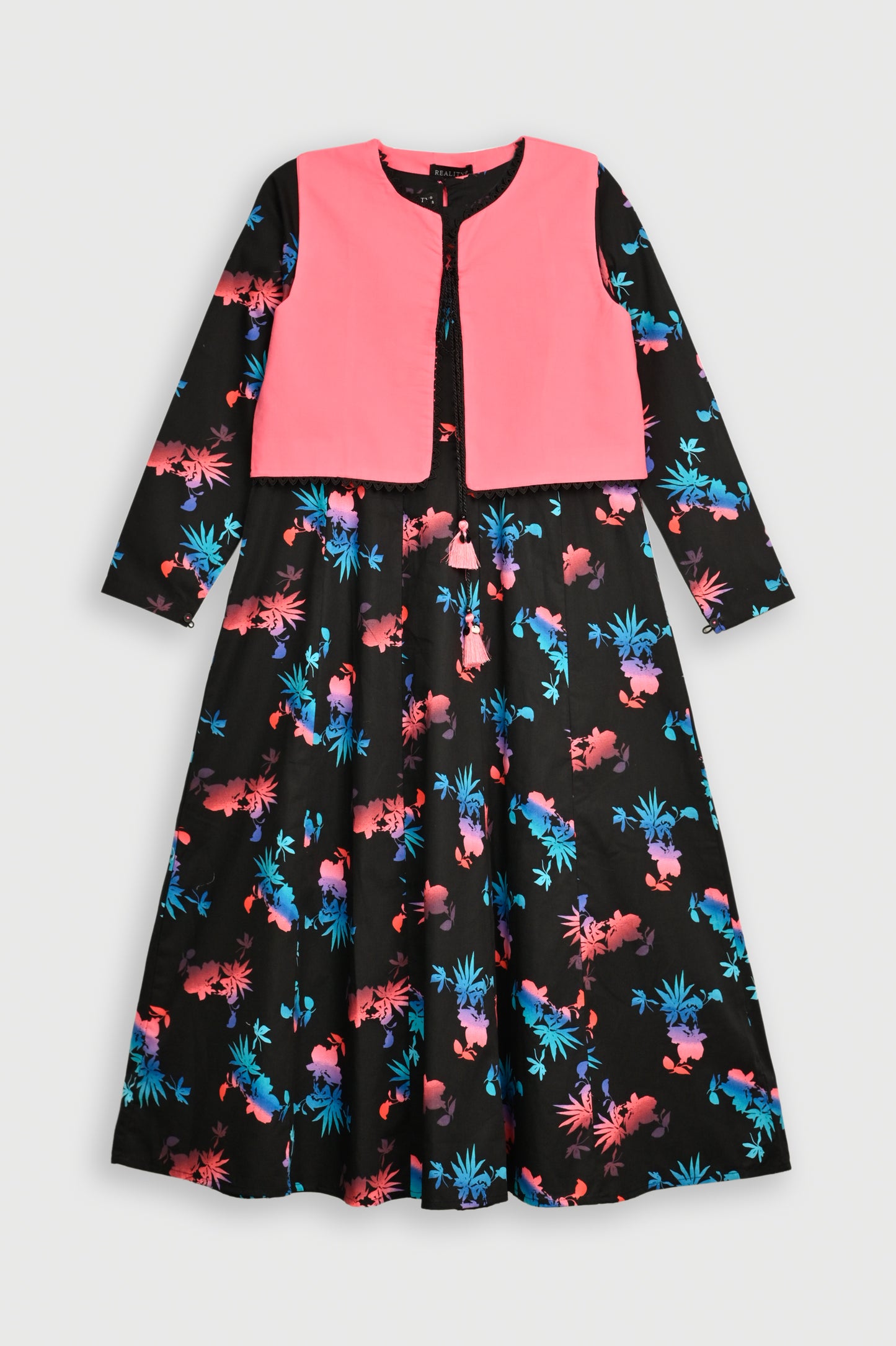 FLORAL PINK FROCK