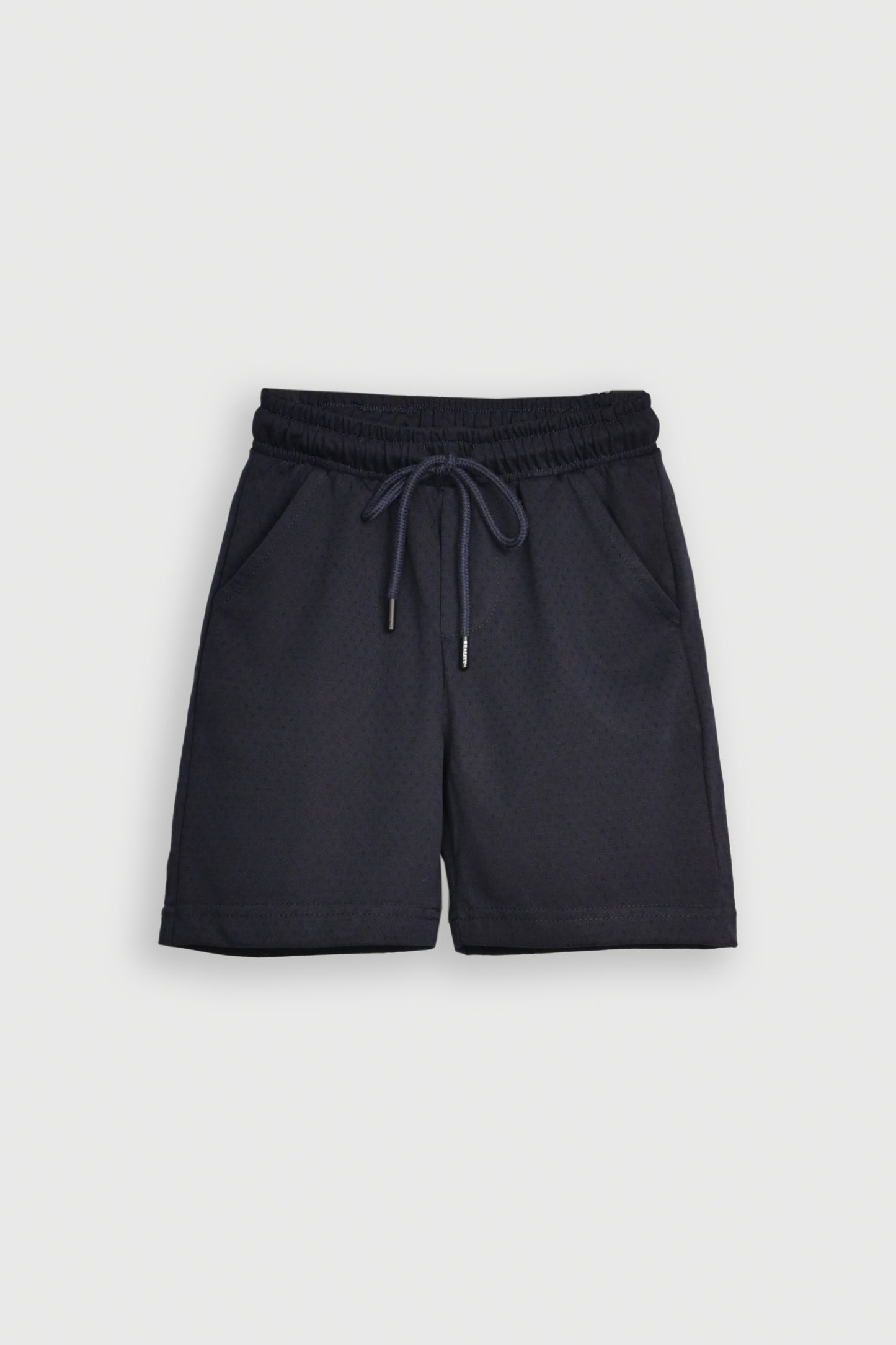 PRINTED NAVY SHORTS Reality