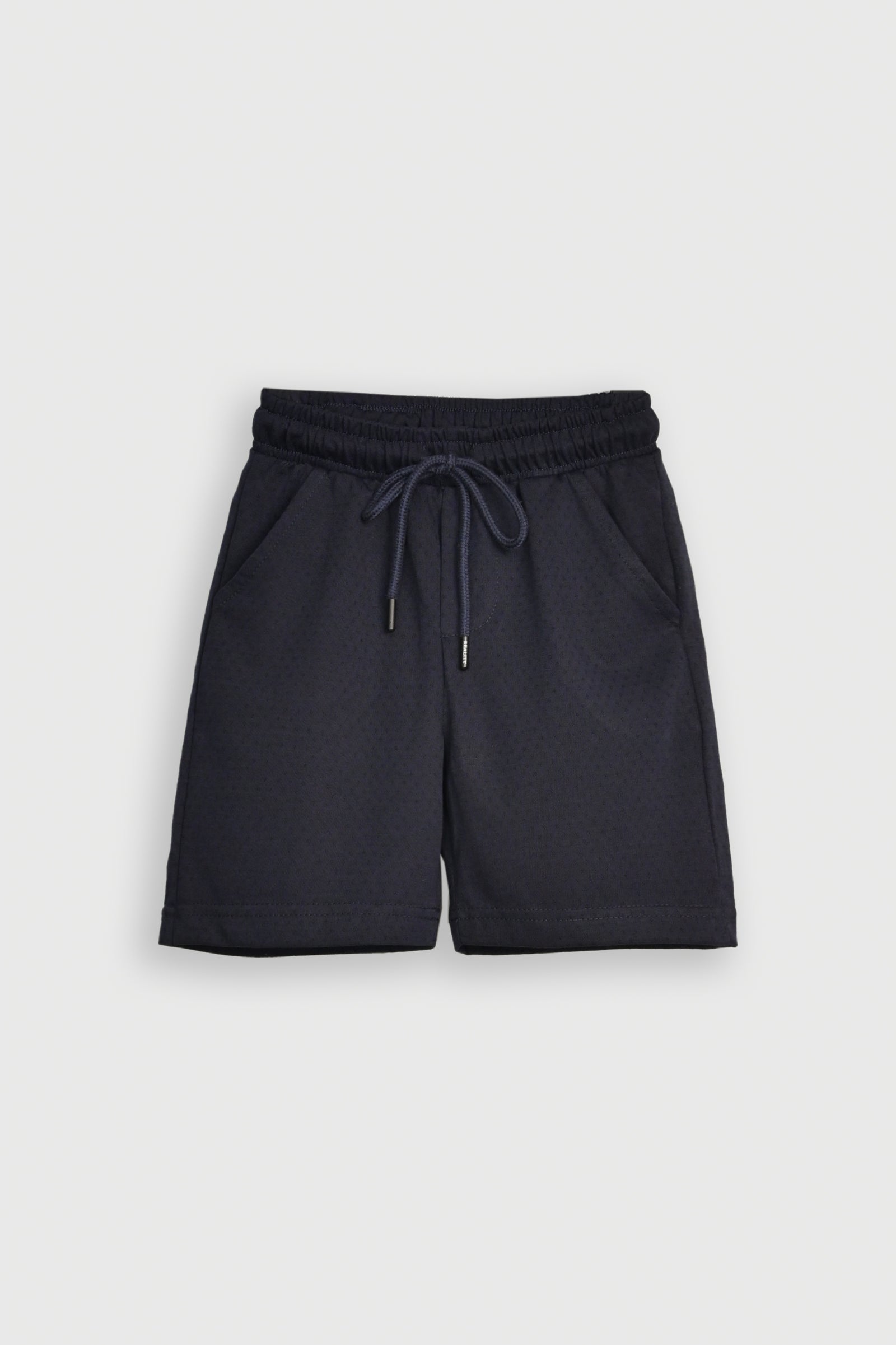 PRINTED NAVY SHORTS Reality