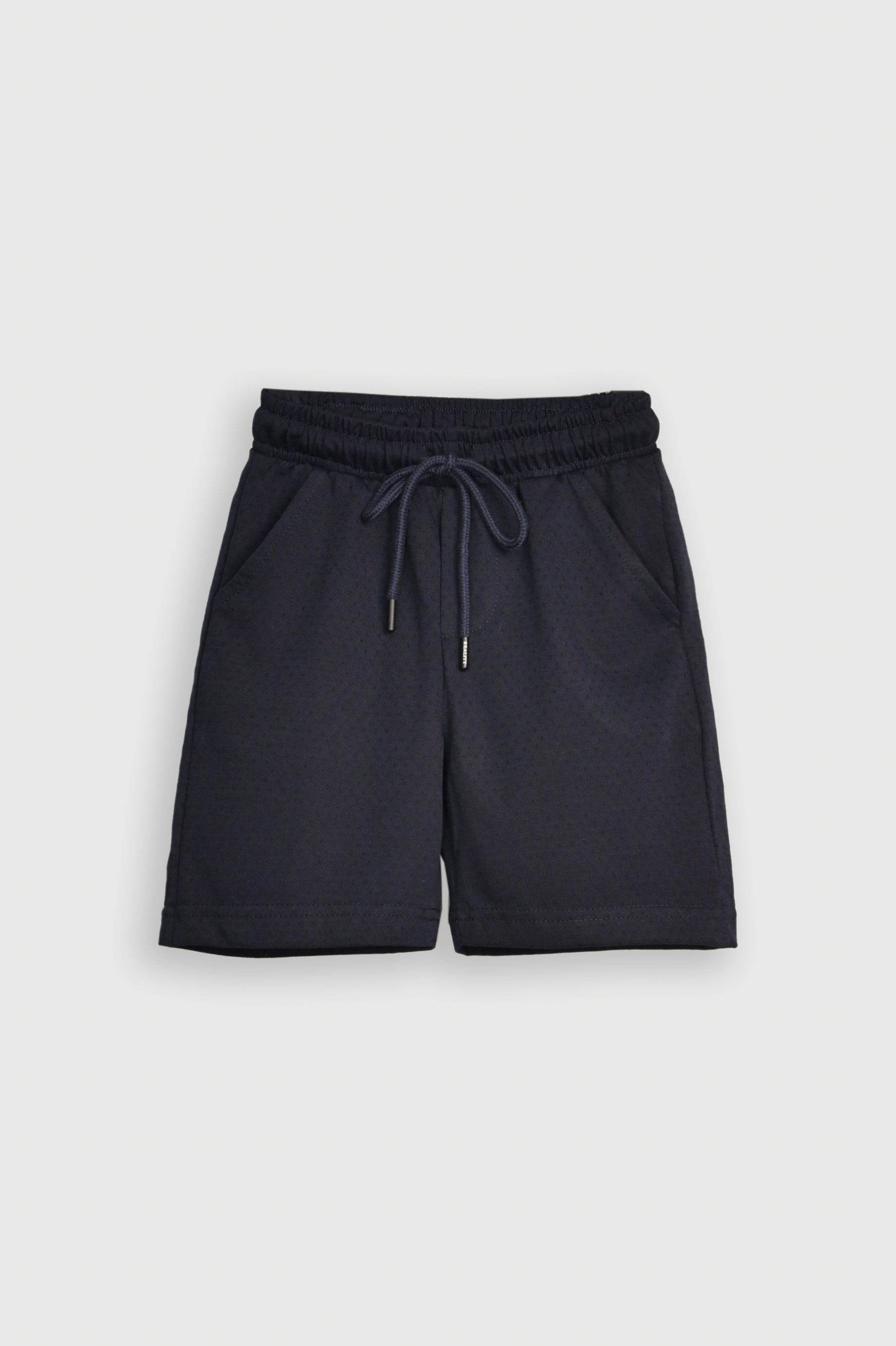 PRINTED NAVY SHORTS Reality
