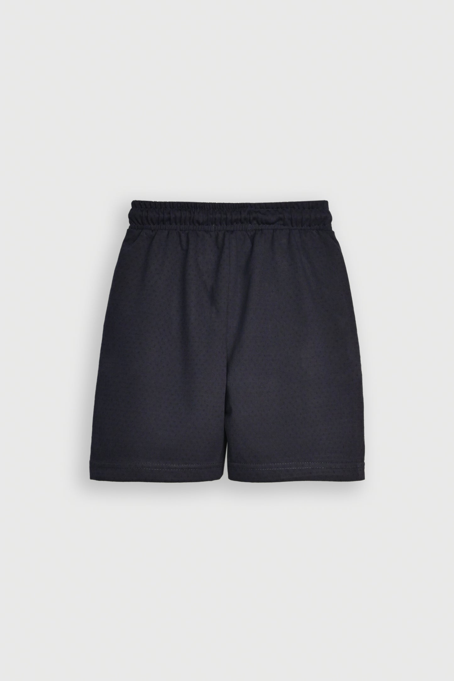 PRINTED NAVY SHORTS Reality