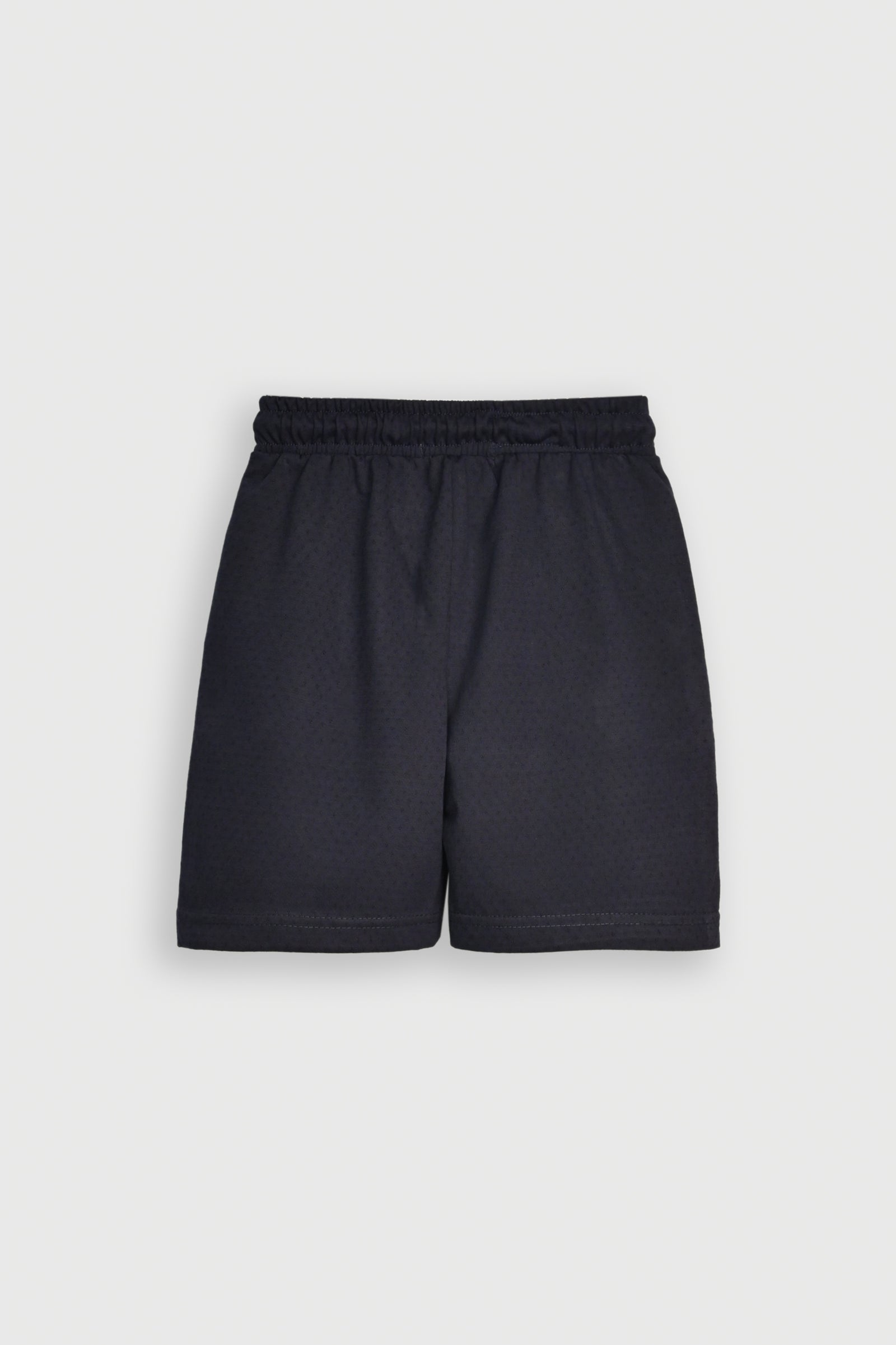 PRINTED NAVY SHORTS Reality