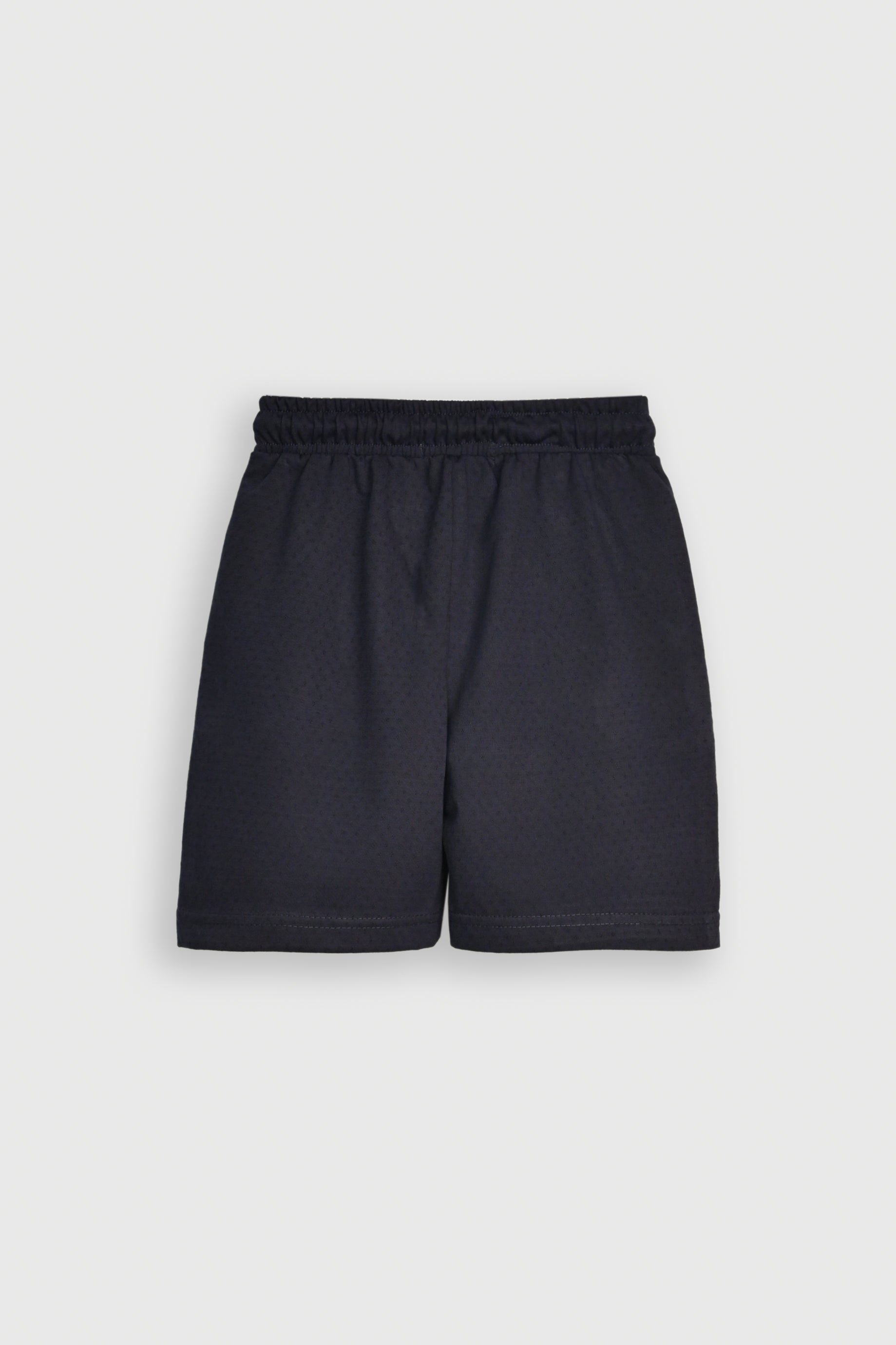 PRINTED NAVY SHORTS Reality