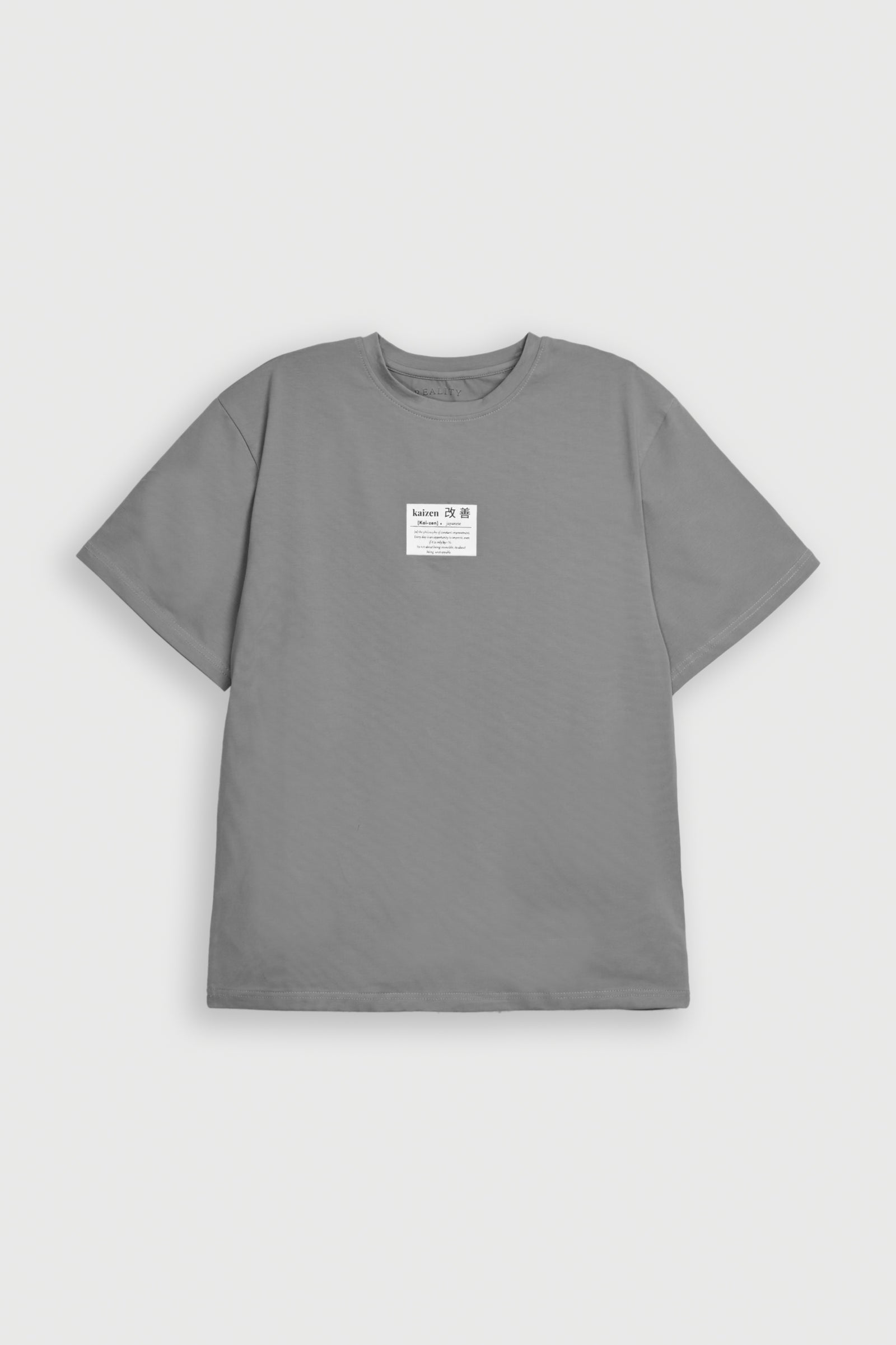 KAI-ZEN GRAPHIC GRAY TEE Reality