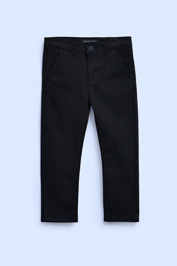 BOYS COTTON BLACK PANTS Reality