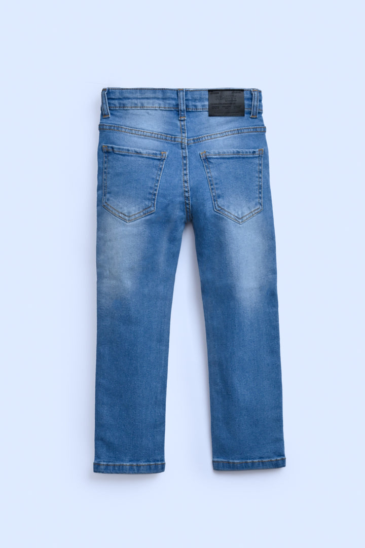 BOYS COTTON LIGHT BLUE JEANS Reality