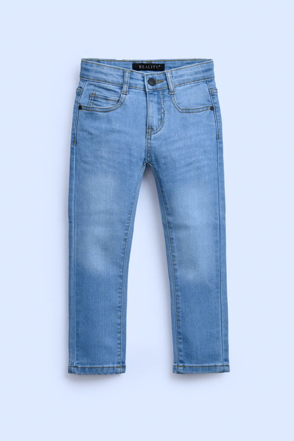 BOYS COTTON ICE BLUE JEANS Reality