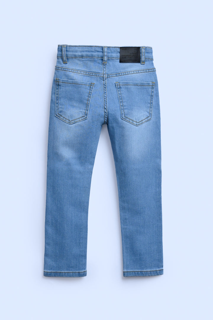 BOYS COTTON ICE BLUE JEANS Reality