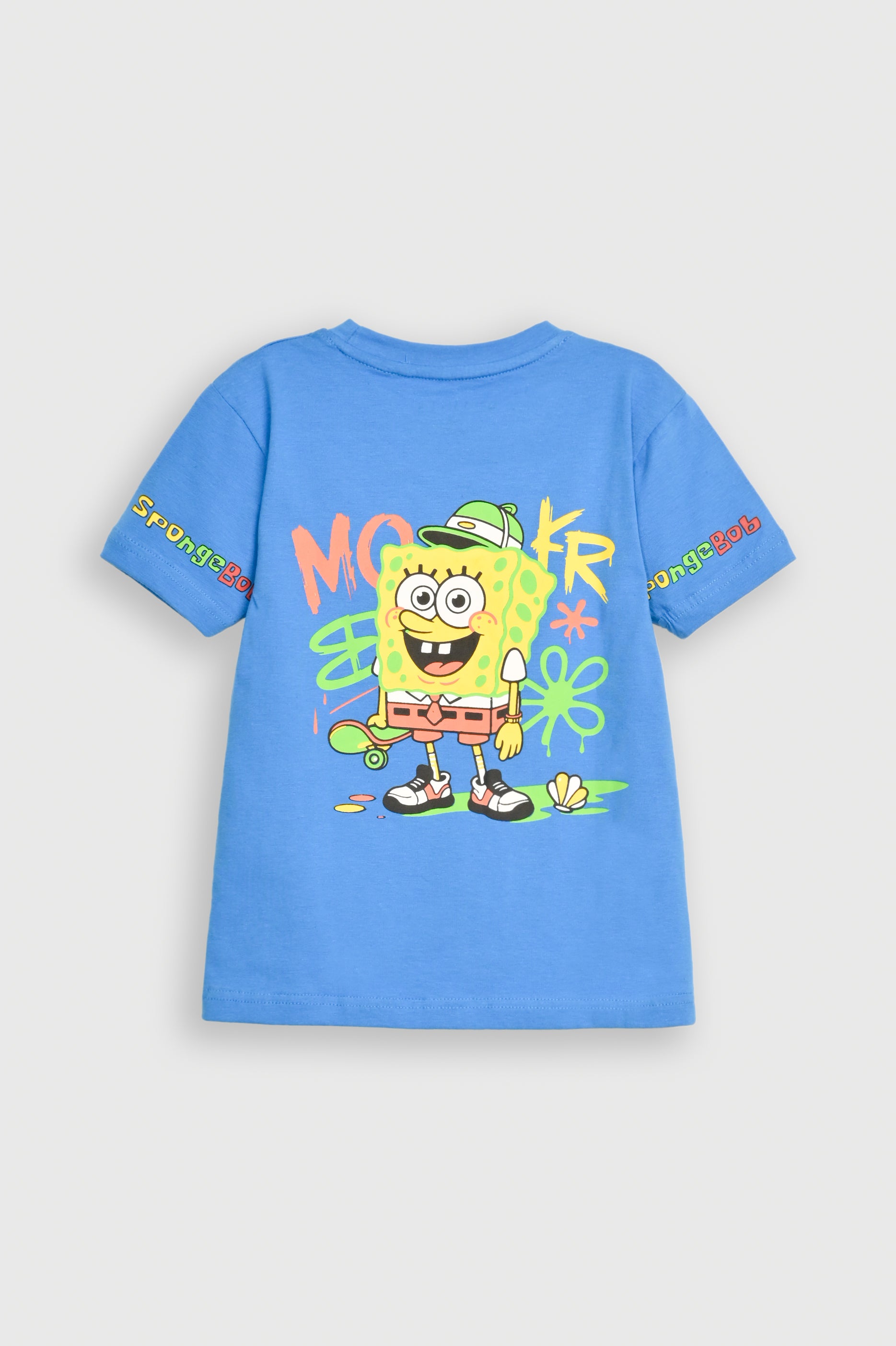 WORTHY GRAPHIC BLUE TEE Reality