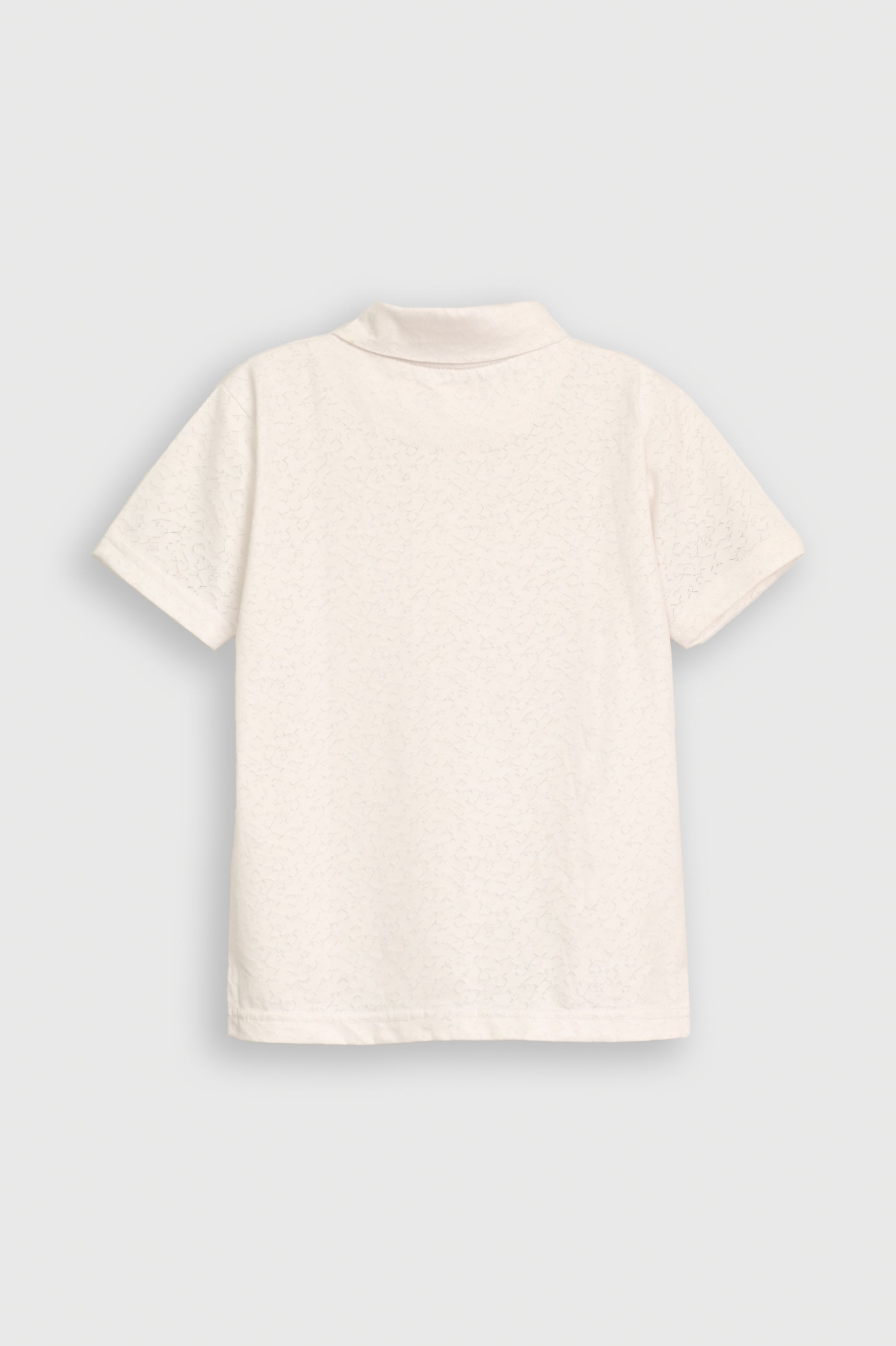 BOY PRINTED OFF WHITE POLO Reality