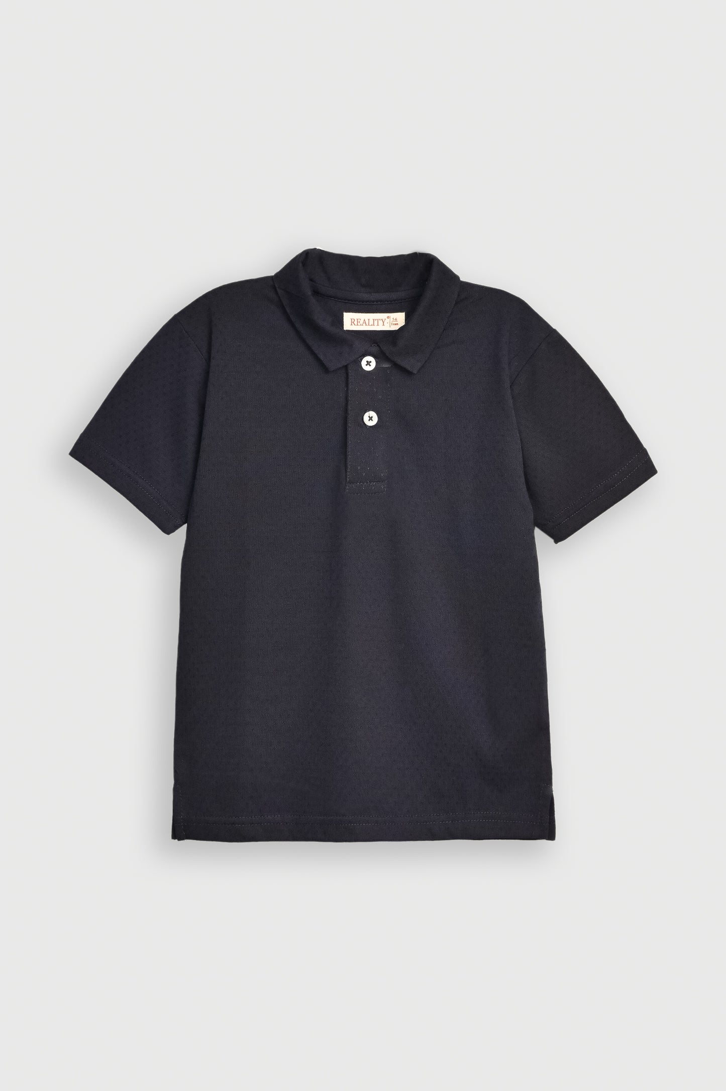 BOY PRINTED NAVY POLO Reality