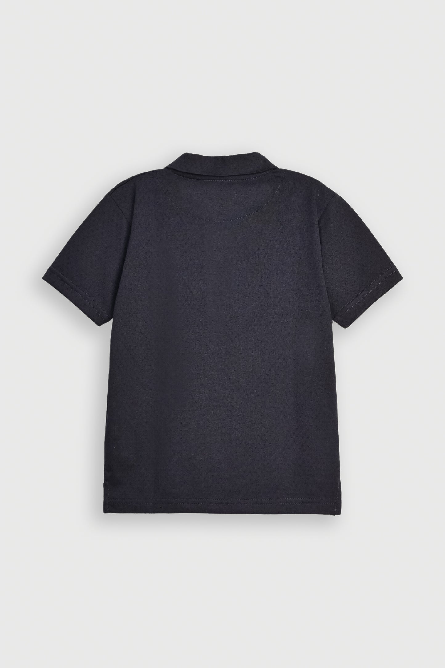 BOY PRINTED NAVY POLO Reality