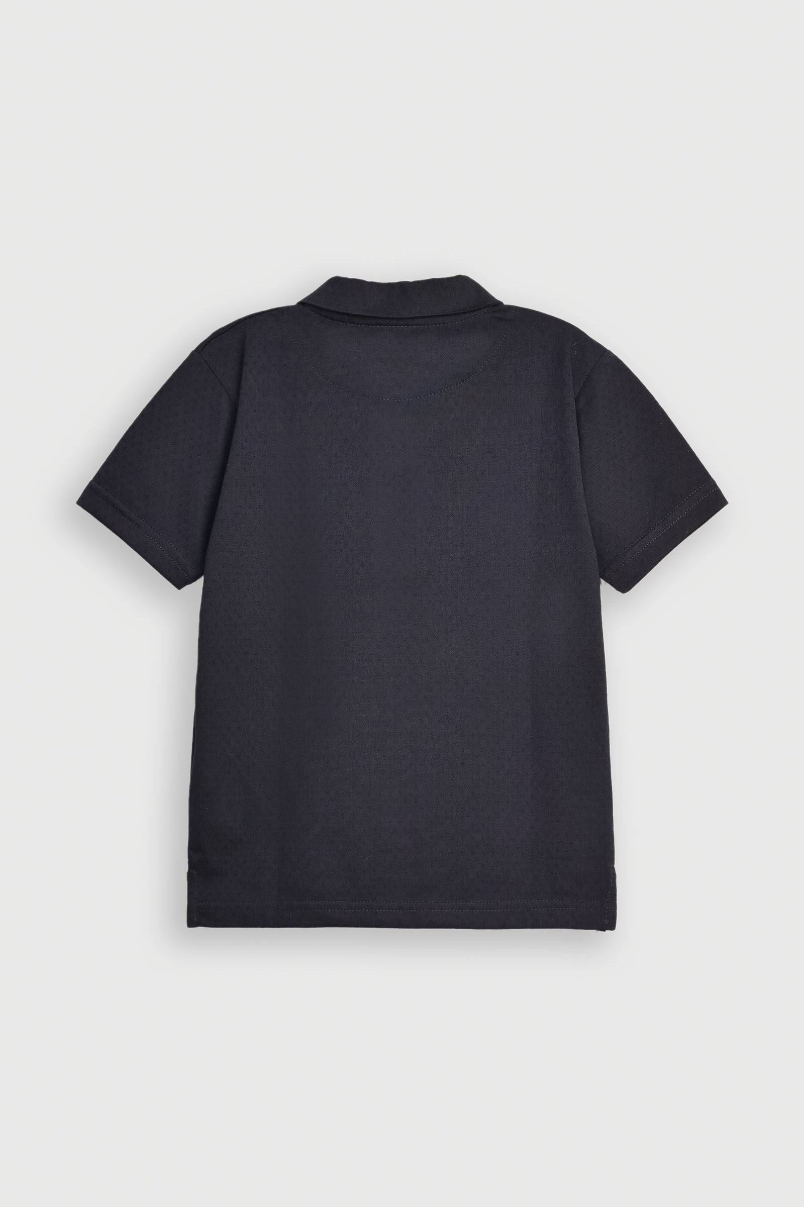 BOY PRINTED NAVY POLO Reality