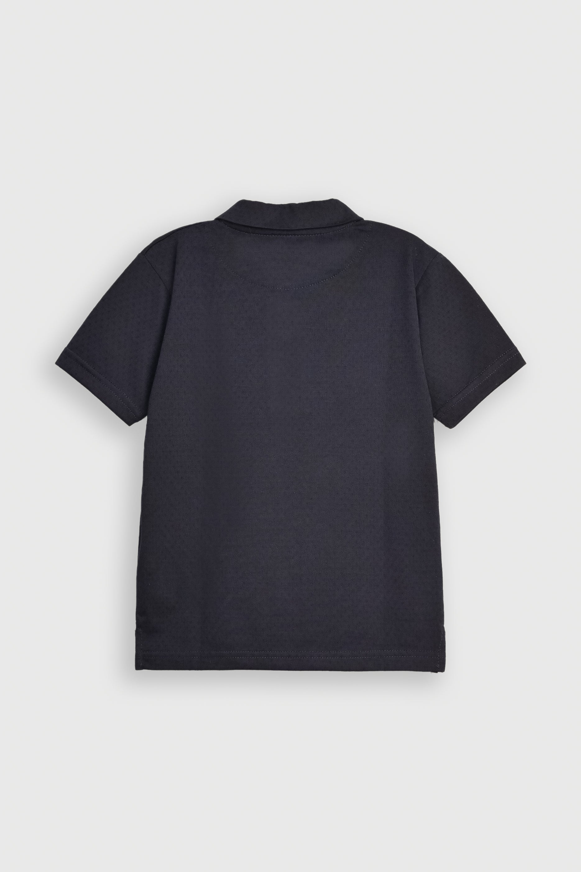 BOY PRINTED NAVY POLO Reality