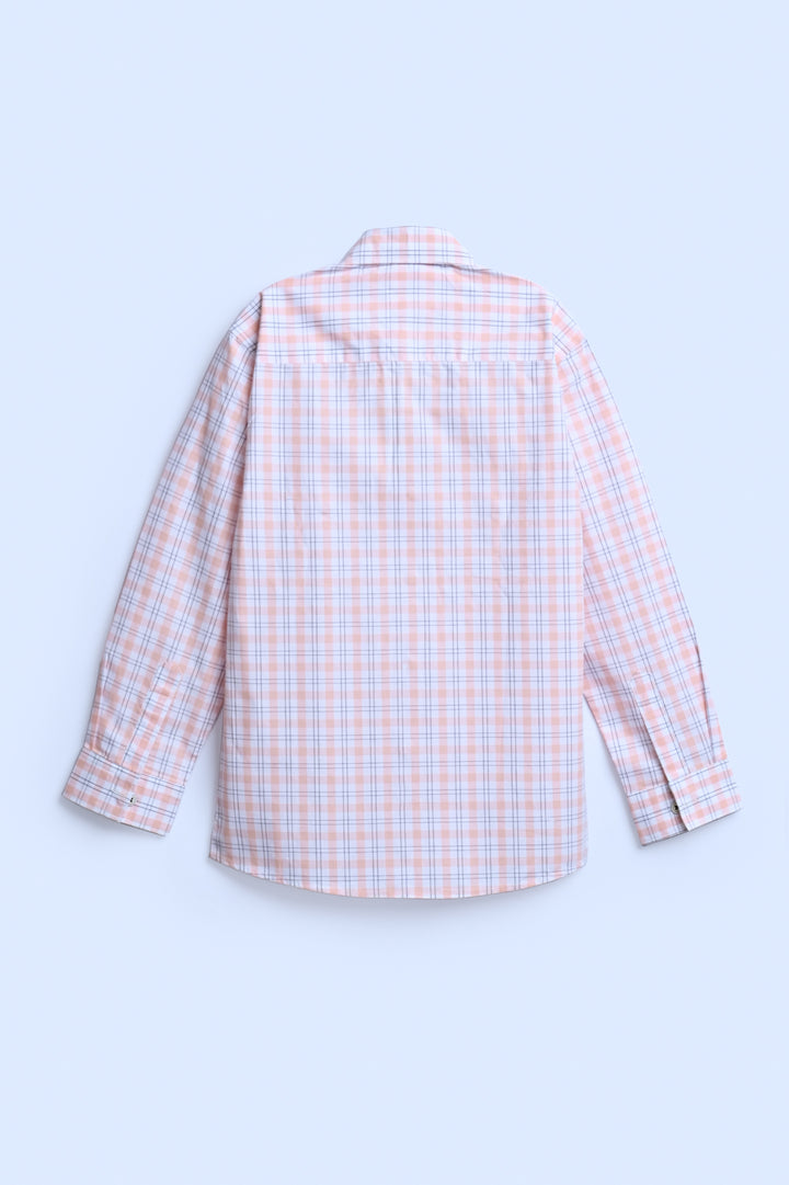 Boys CASUAL LIGHT PINK SHIRT Reality