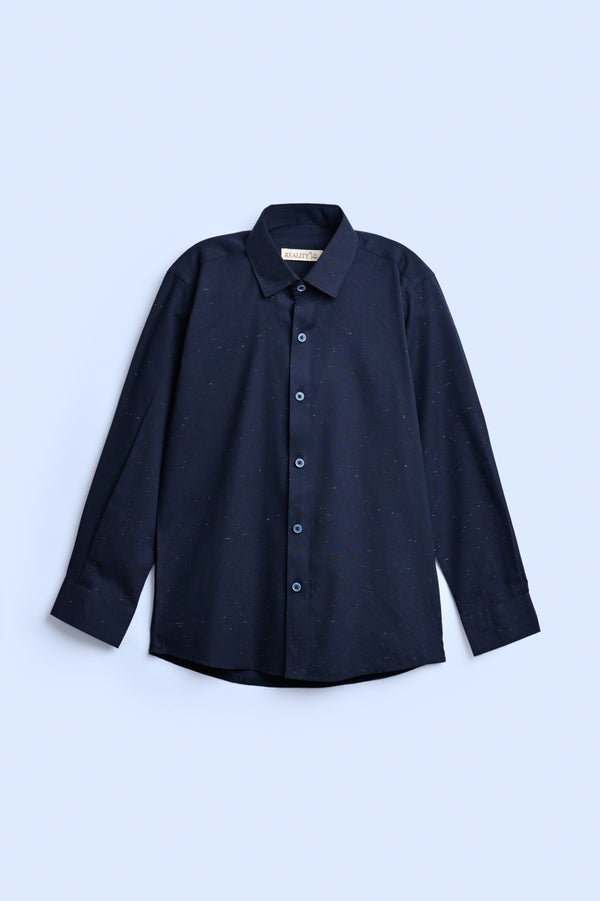 Boys CASUAL NAVY SHIRT Reality