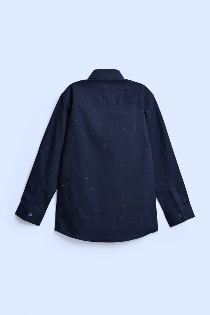 Boys CASUAL NAVY SHIRT Reality