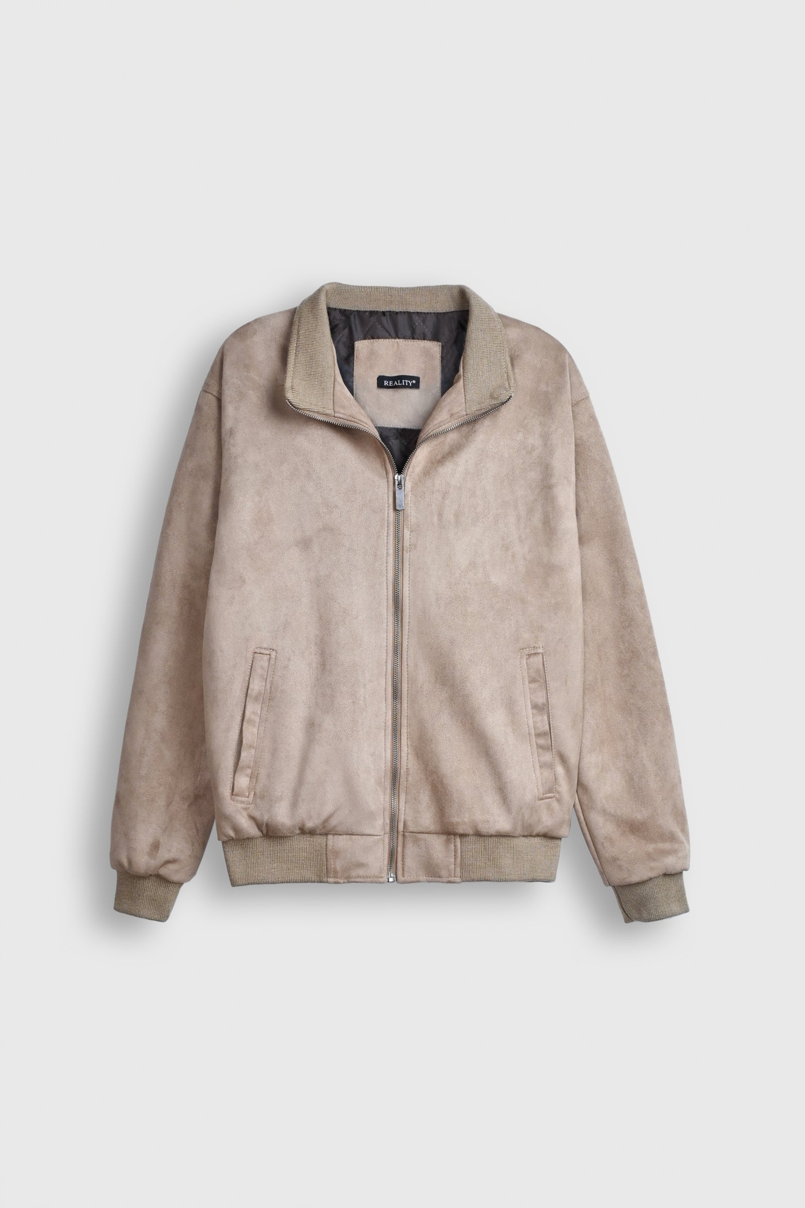 Lightweight Style: The Tan Zip-Up Jacket Reality
