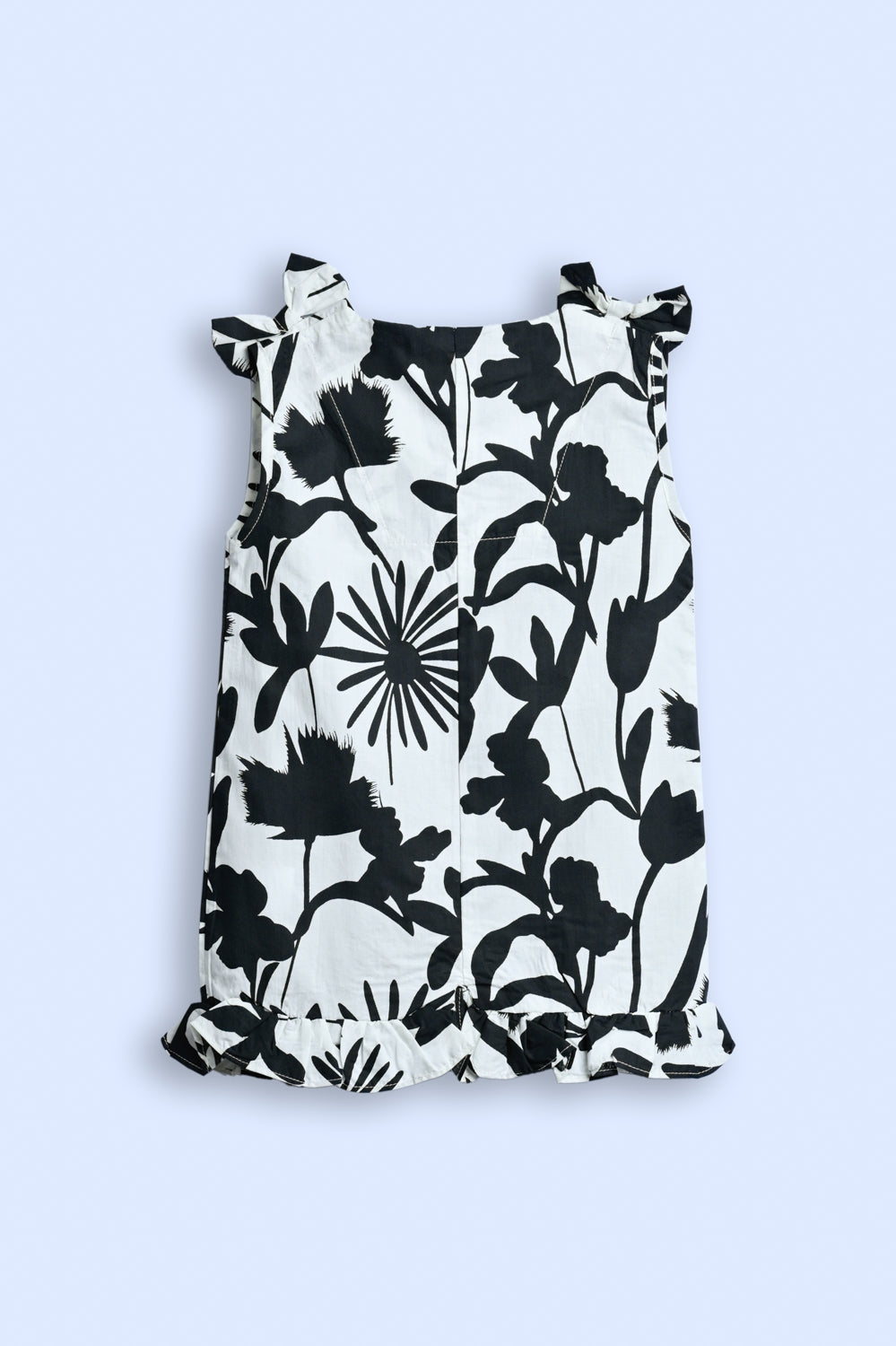 TIMELESS BLOOMS BLACK ROMPER REALITY