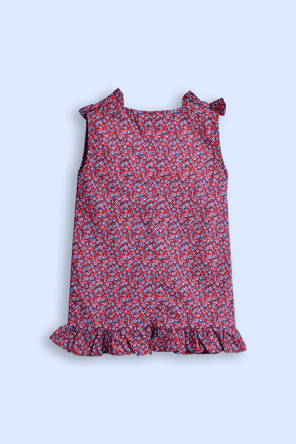 TIMELESS BLOOMS RED ROMPER REALITY