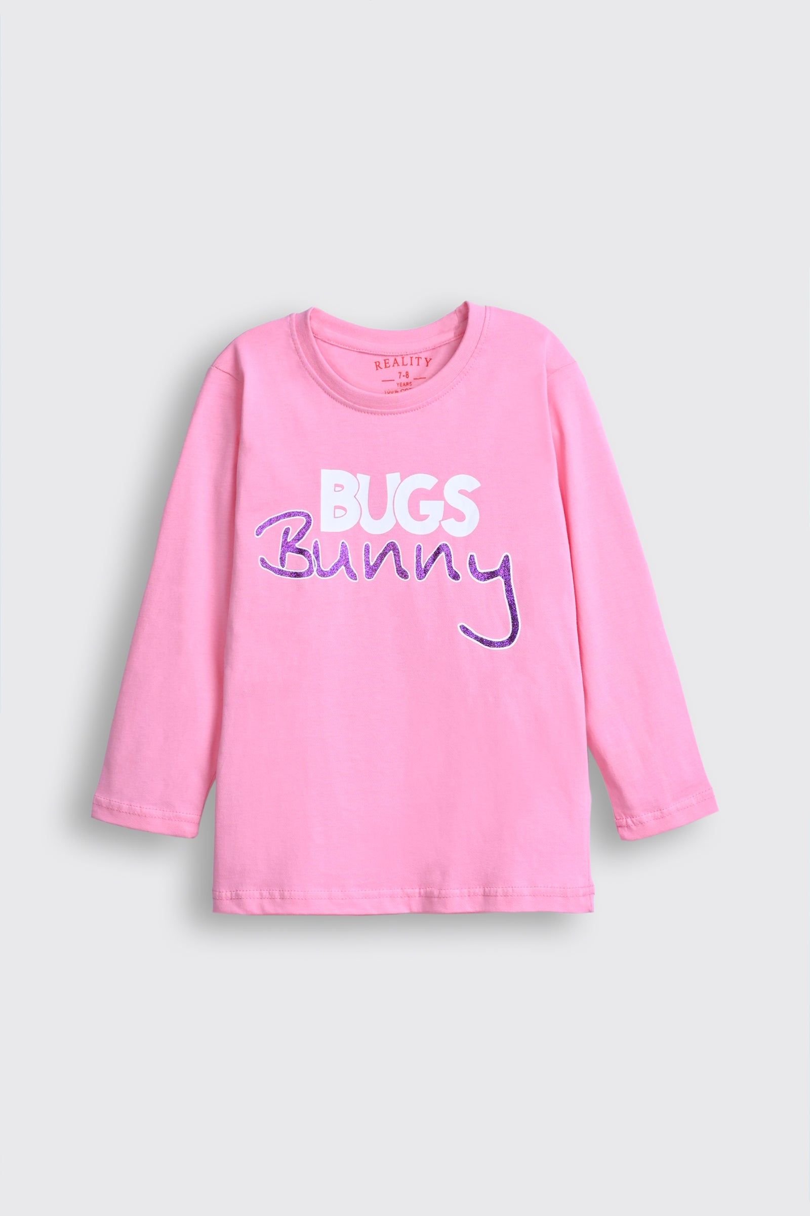 Reality Brand Bugs Bunny Pink Shirt Reality