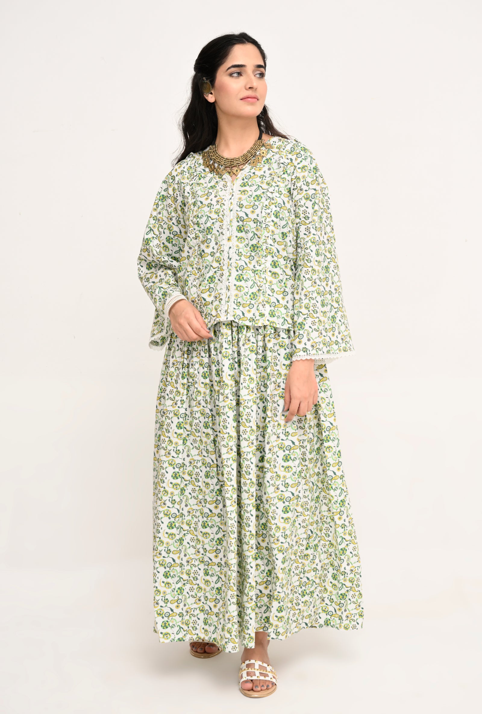 Spring Bloom: Flowy Floral Co-ord Set by Reality Reality