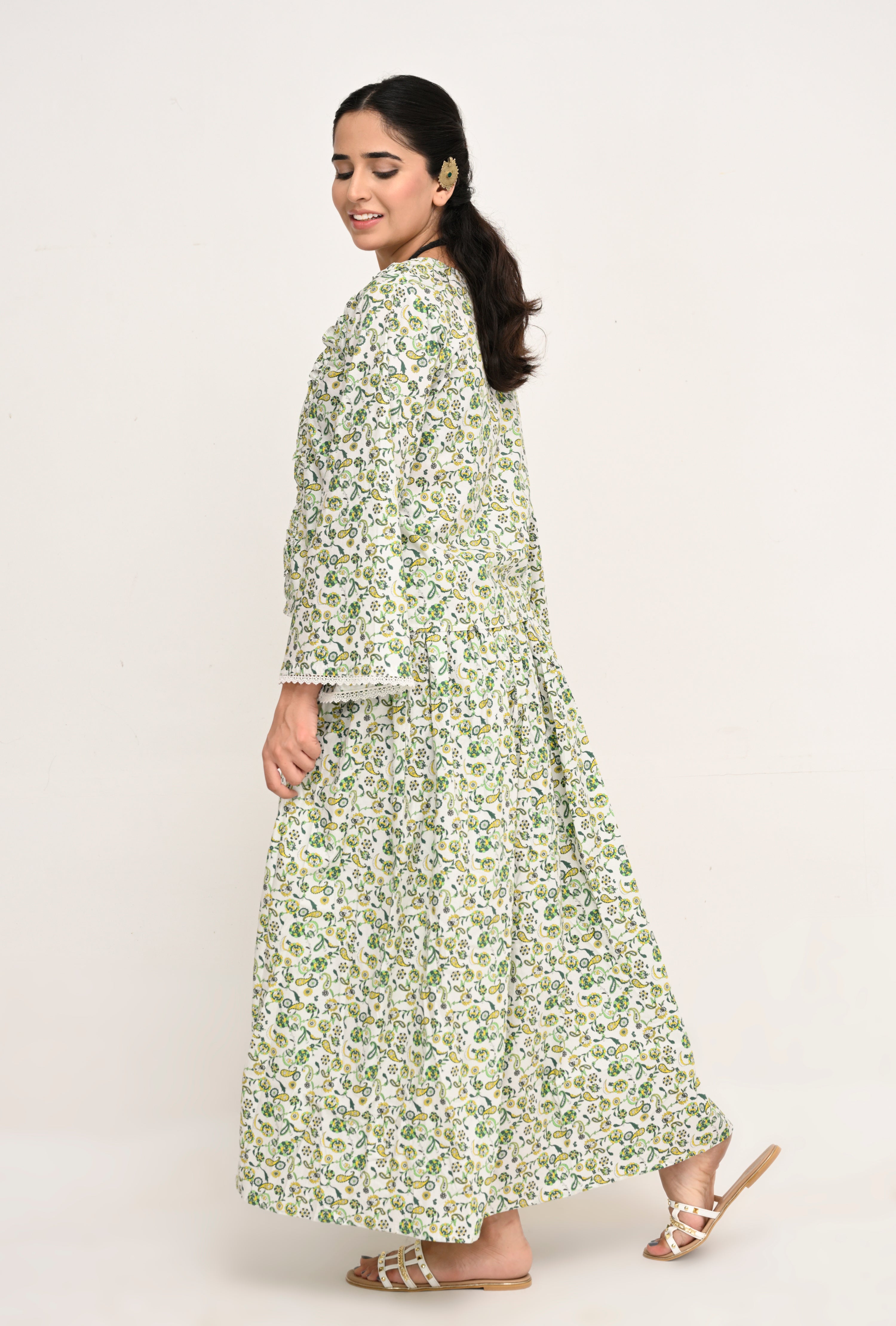 Spring Bloom: Flowy Floral Co-ord Set by Reality Reality