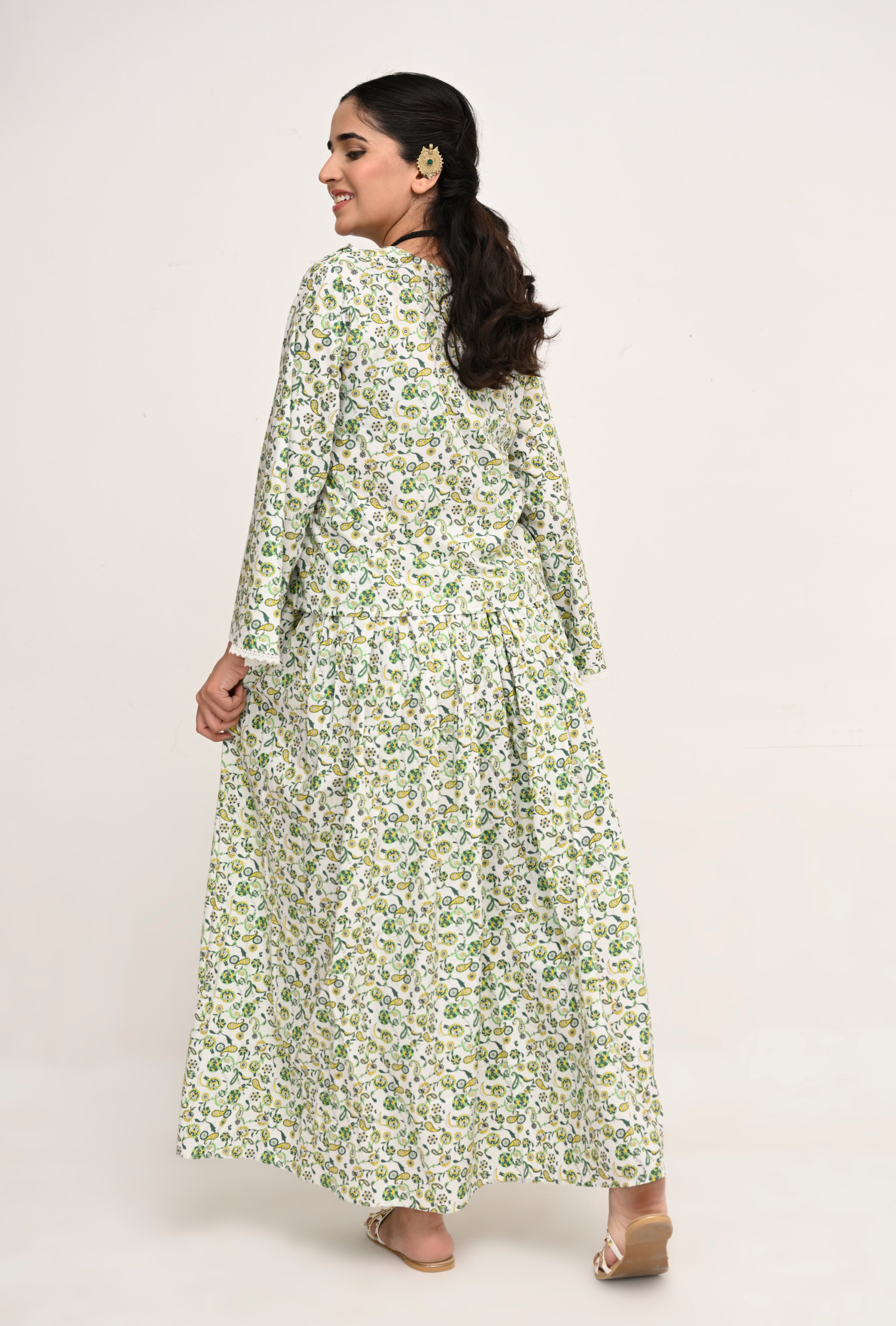 Spring Bloom: Flowy Floral Co-ord Set by Reality Reality