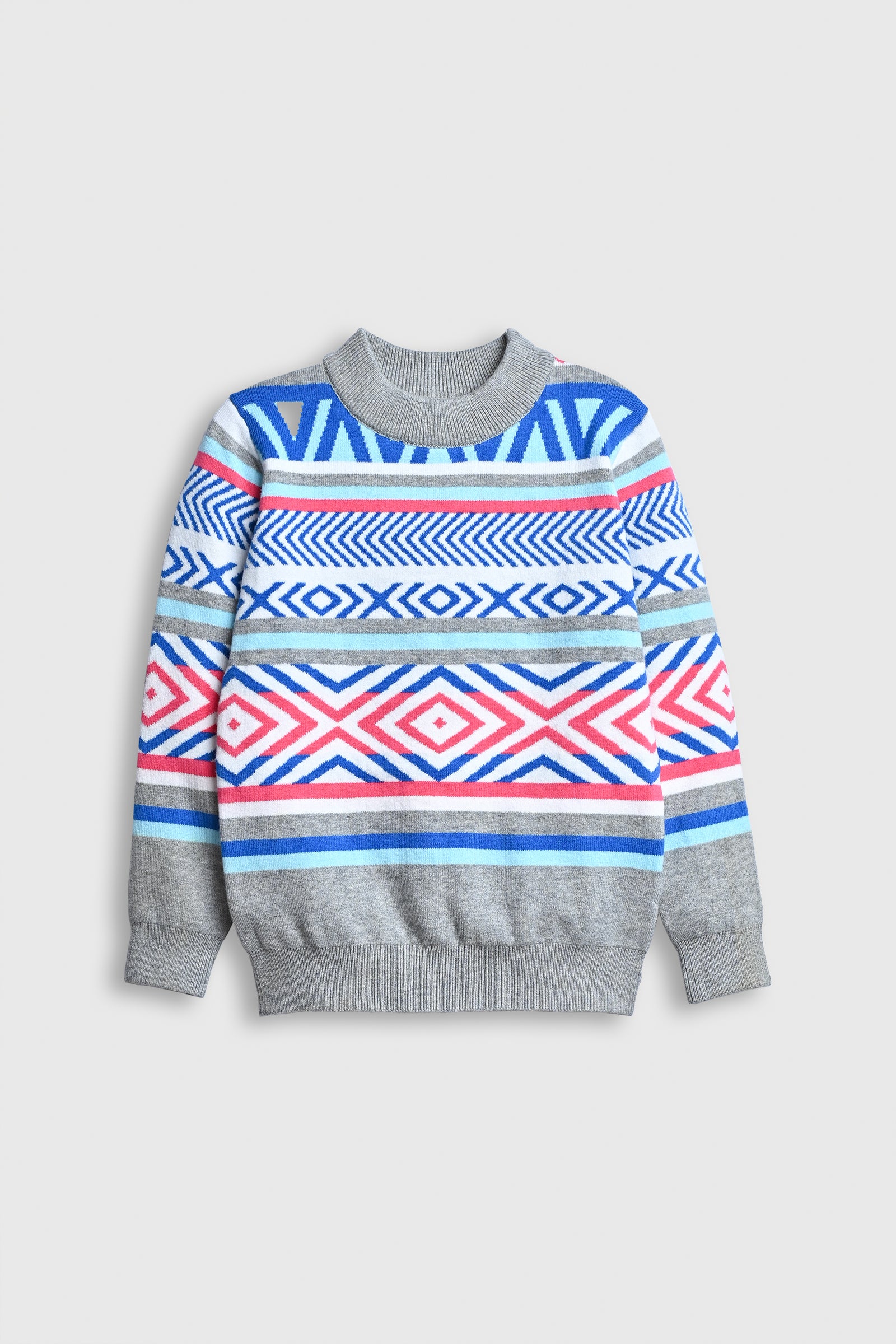 GeoPop Knit – Vivid Pattern Play Reality