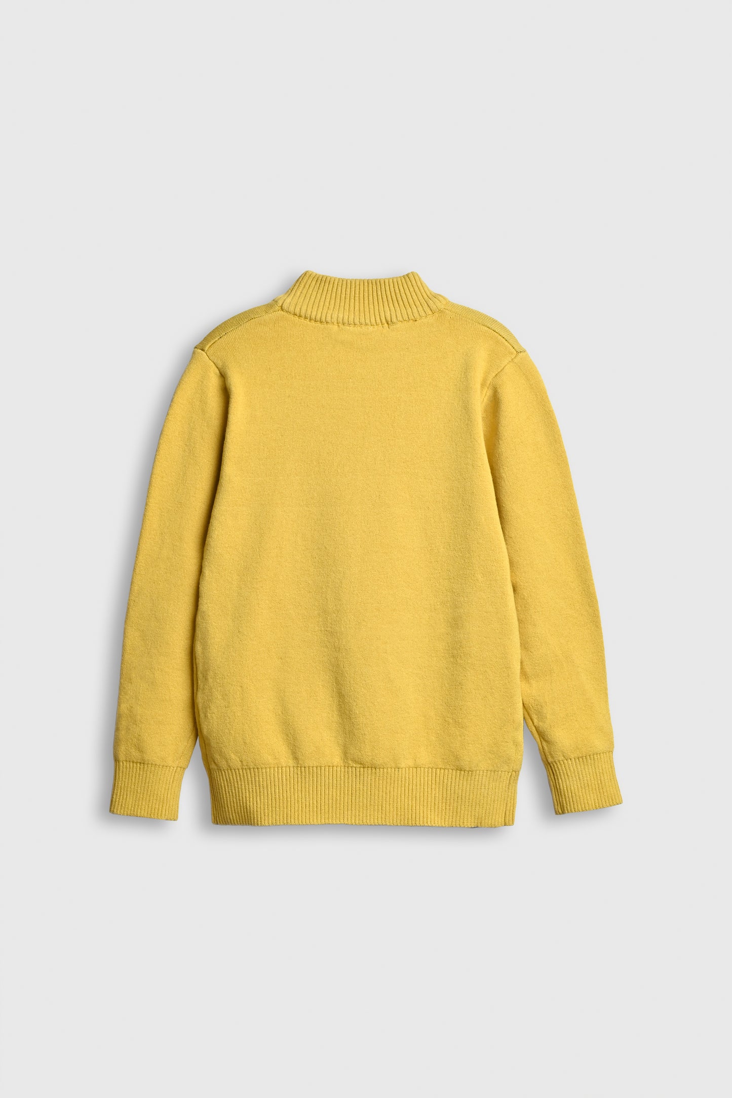 Sketch Boy Knit Sweater – Sunny Mustard Reality