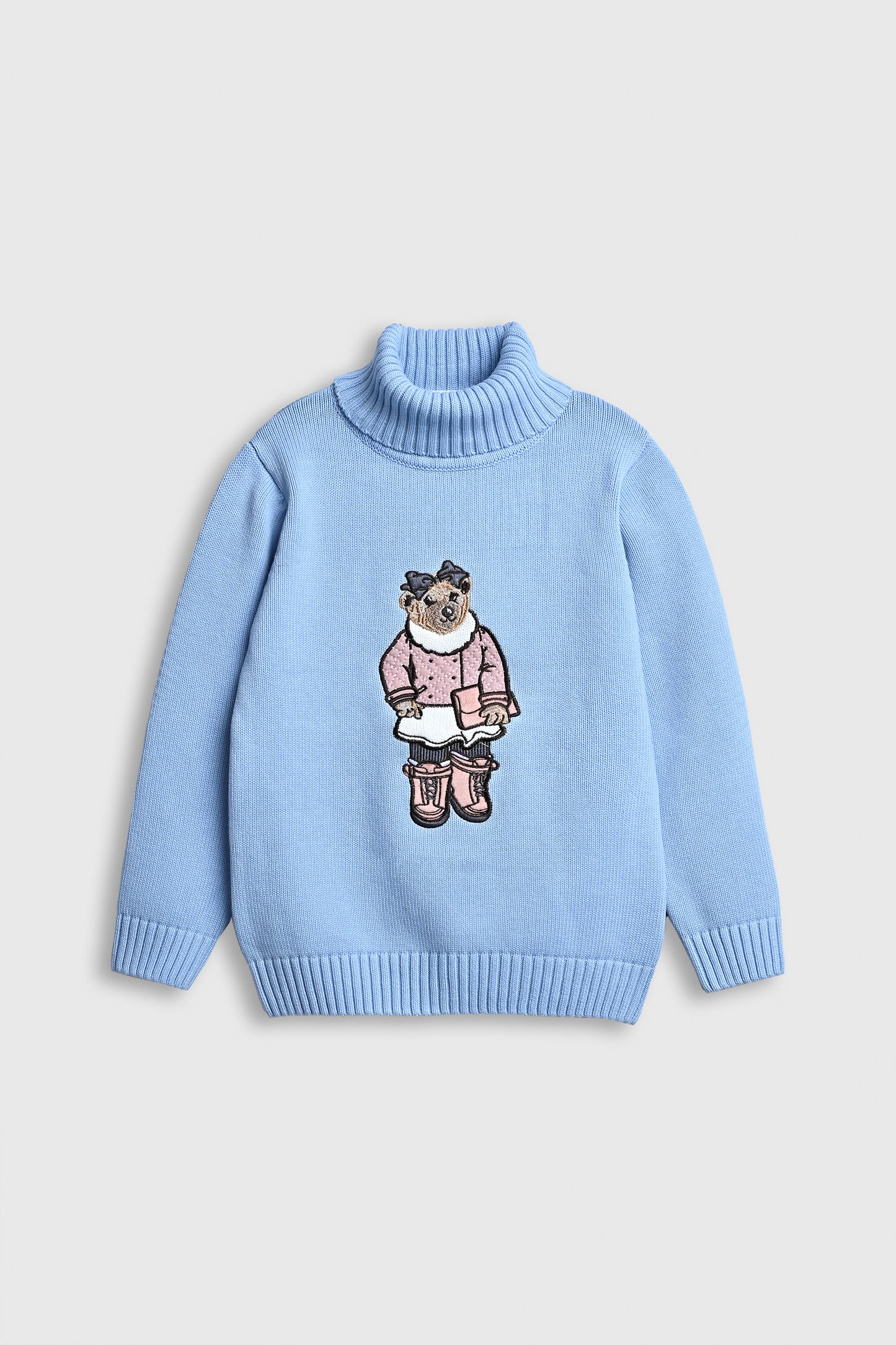 Winter Bear Turtleneck Sweater Reality