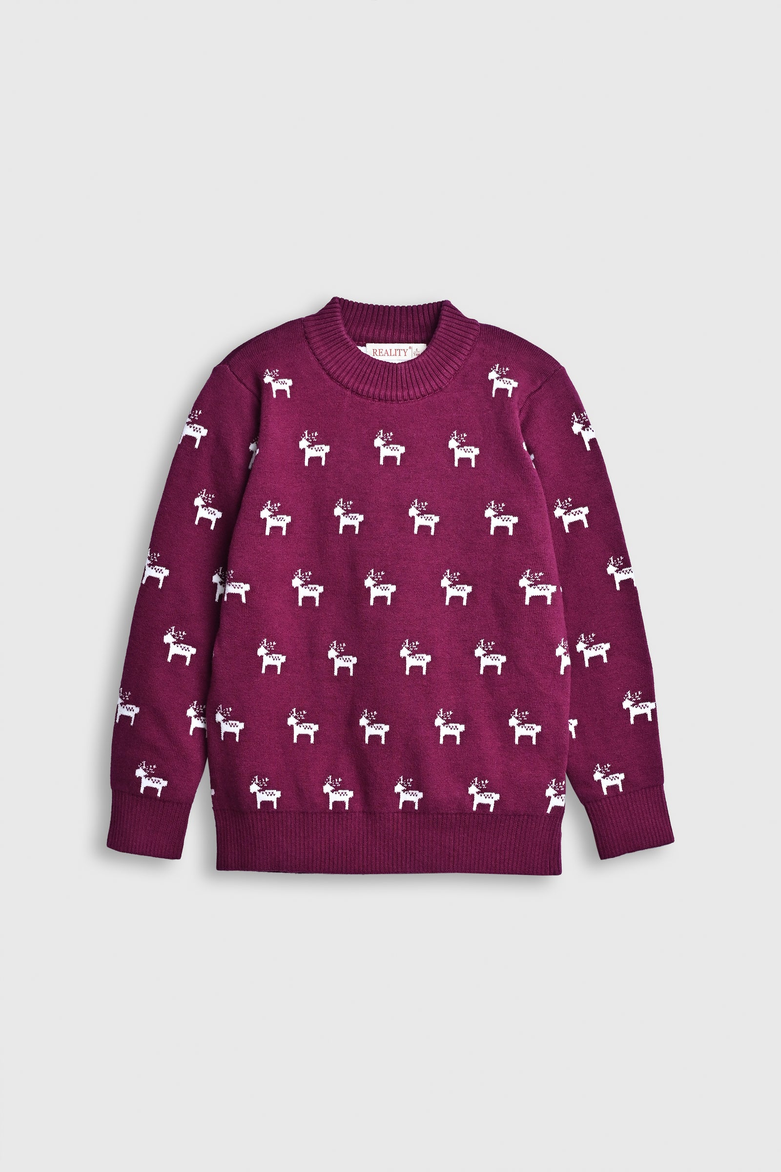 Berry Blitzen – Festive Reindeer Knit Reality