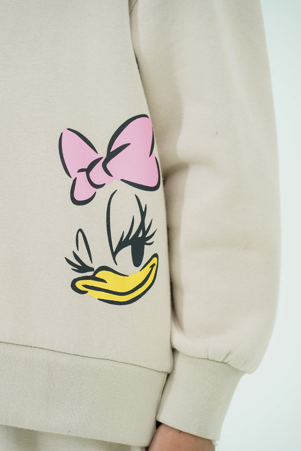 DAISY DUCK beige SWEATSHIRT REALITY