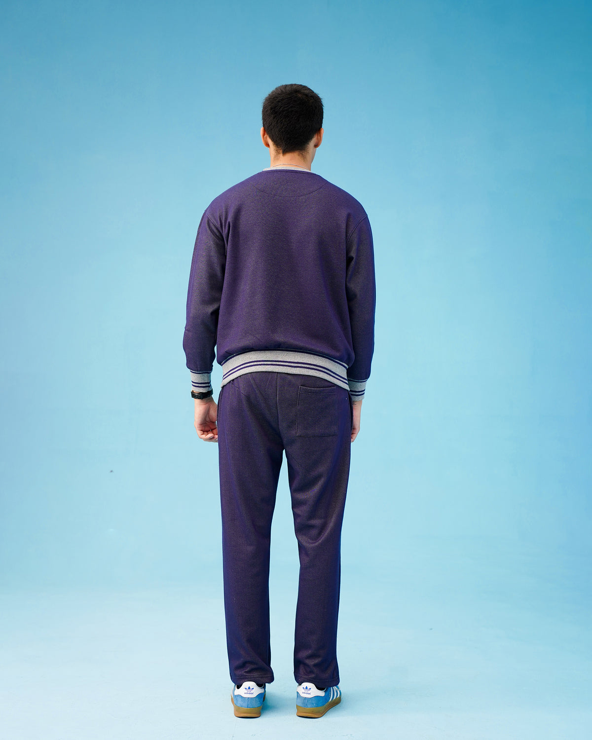 DENIM CREW navy SWEATSHIRT REALITY